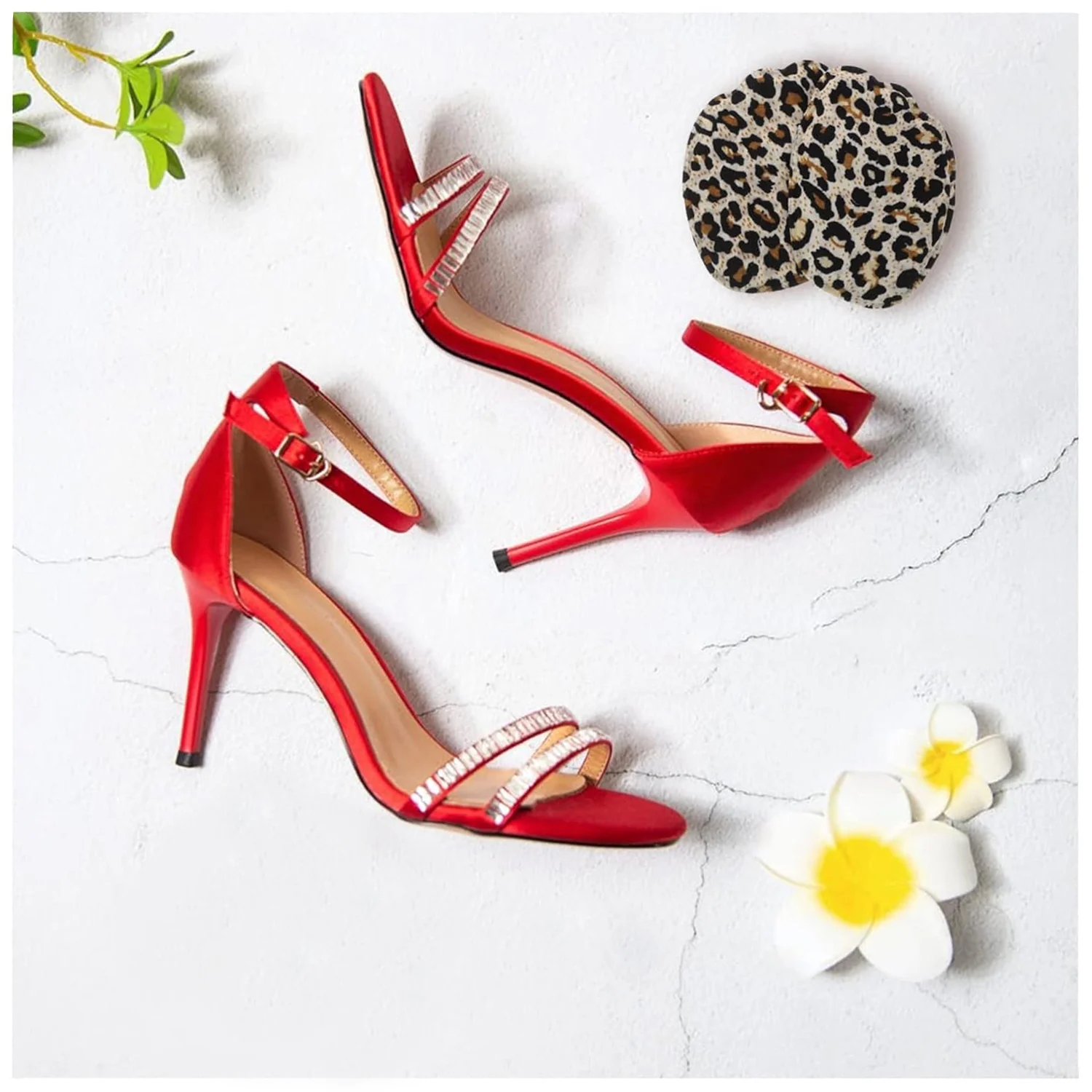 High Shoe Heel Cushion Inserts Non Slip Prevent Calluses Insole (1 Pair / Mix Design) - Image 3