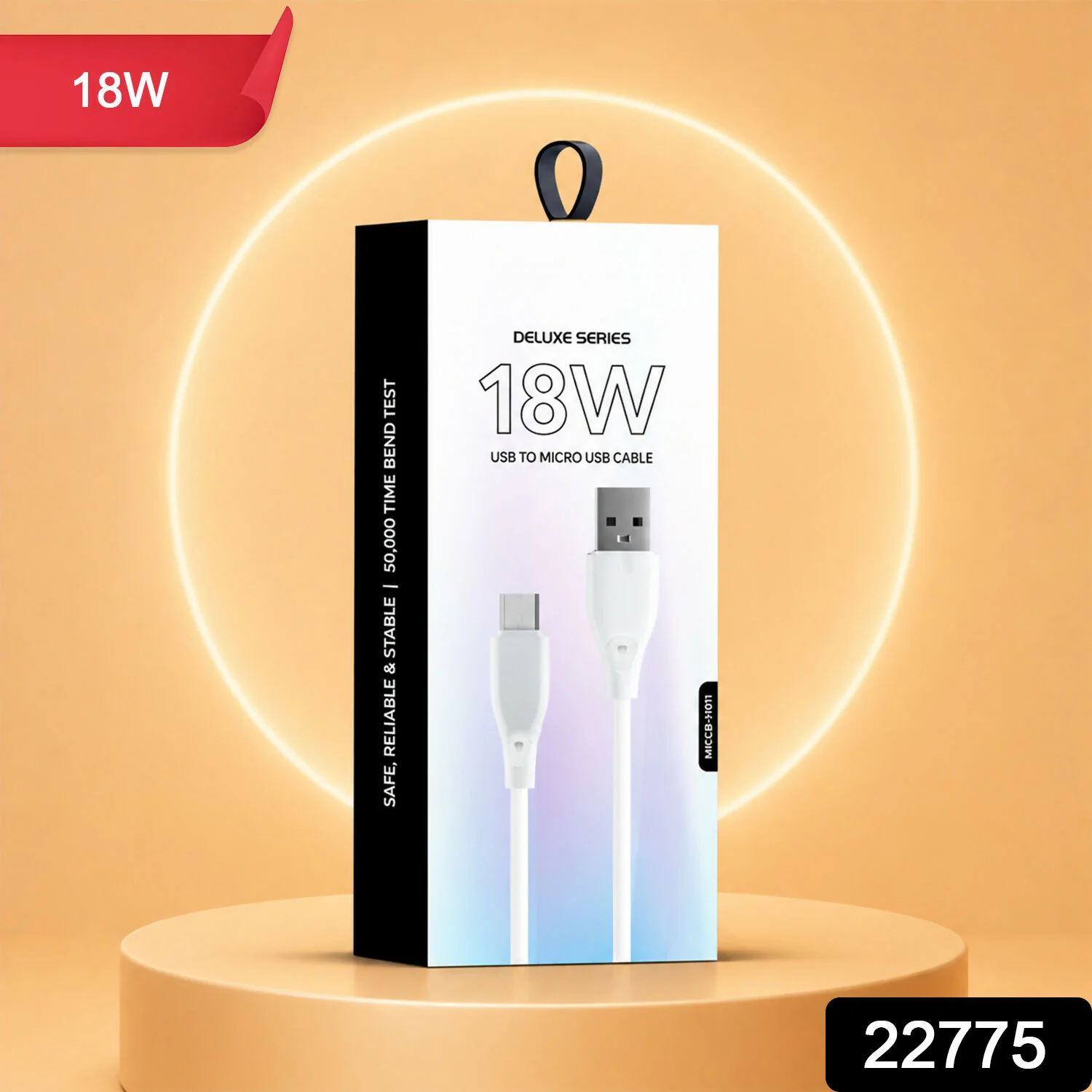 High Speed 18W USB to Micro USB Fast Charging Cable (1 Pc) - Image 2