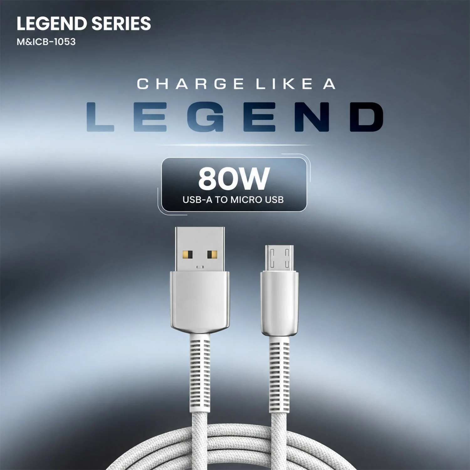High Speed 80W USB A to Micro USB Super Fast Charging Cable (1 Pc, 1 Mtr) - Image 4