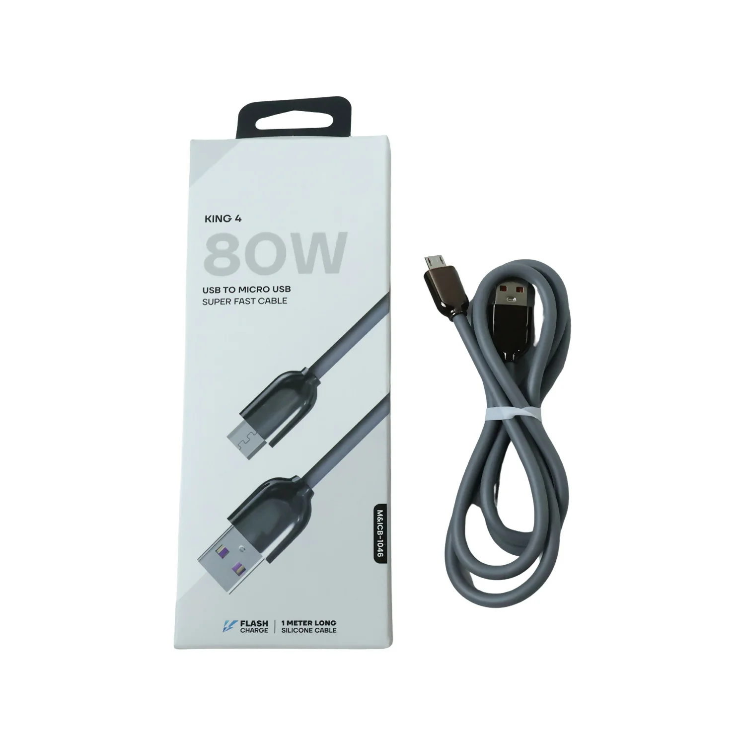 High Speed 80W USB to Micro USB Super Fast Charging Cable (1 Pc, 1 Mtr) - Image 5