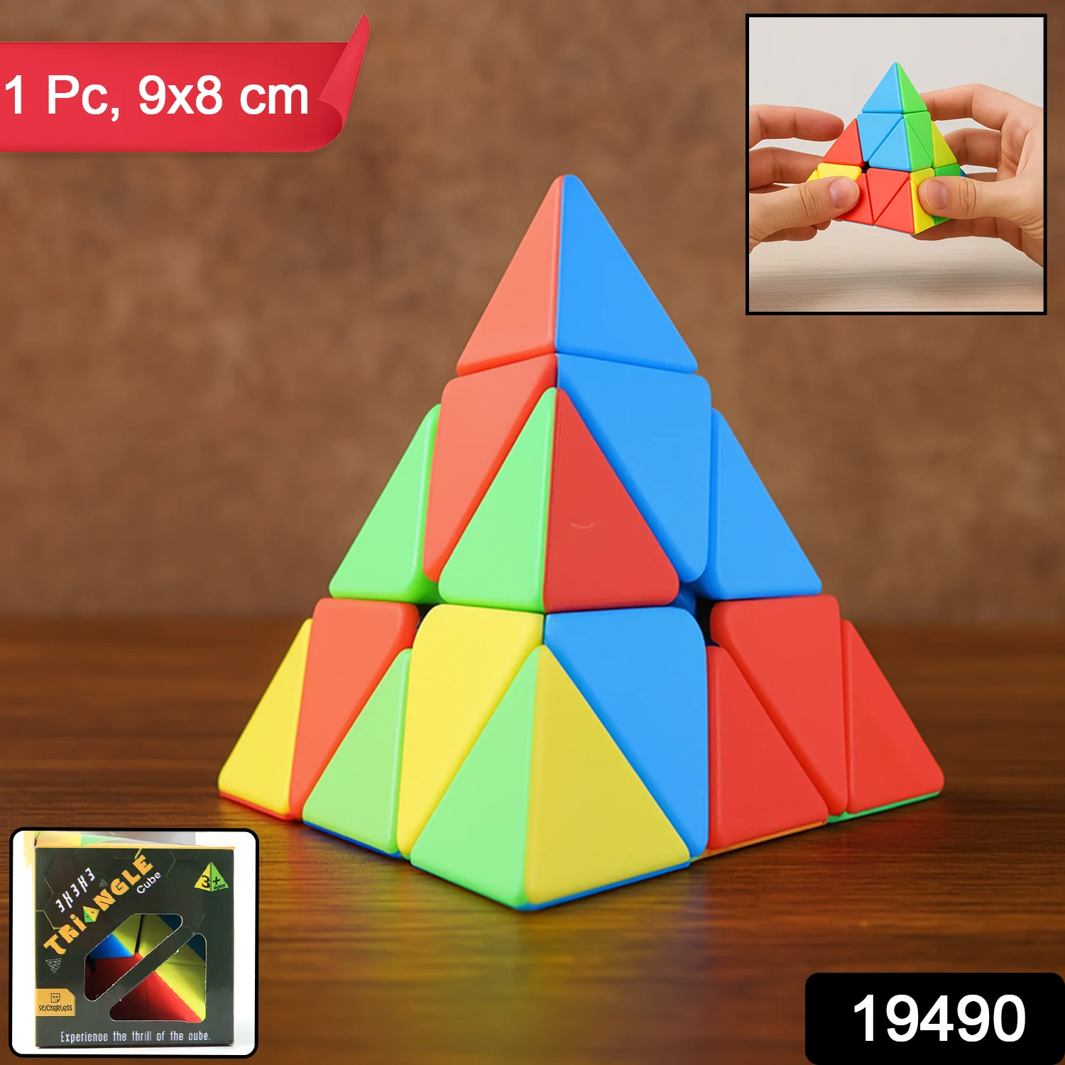 High-Speed Triangle Puzzle Cube (1 Pc) - Image 2