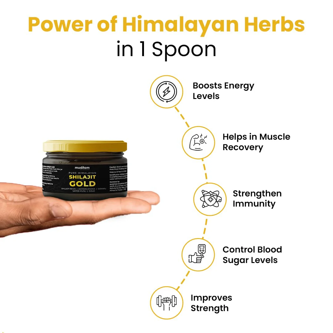 Himalayan Shilajit Gold Resin – 20g | Helps improve Stamina | Contains Gold - Image 4