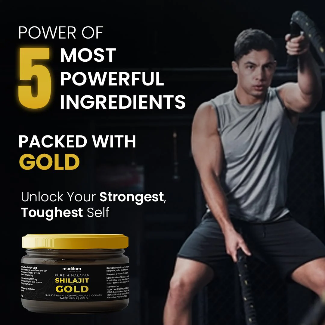 Himalayan Shilajit Gold Resin – 20g | Helps improve Stamina | Contains Gold - Image 5