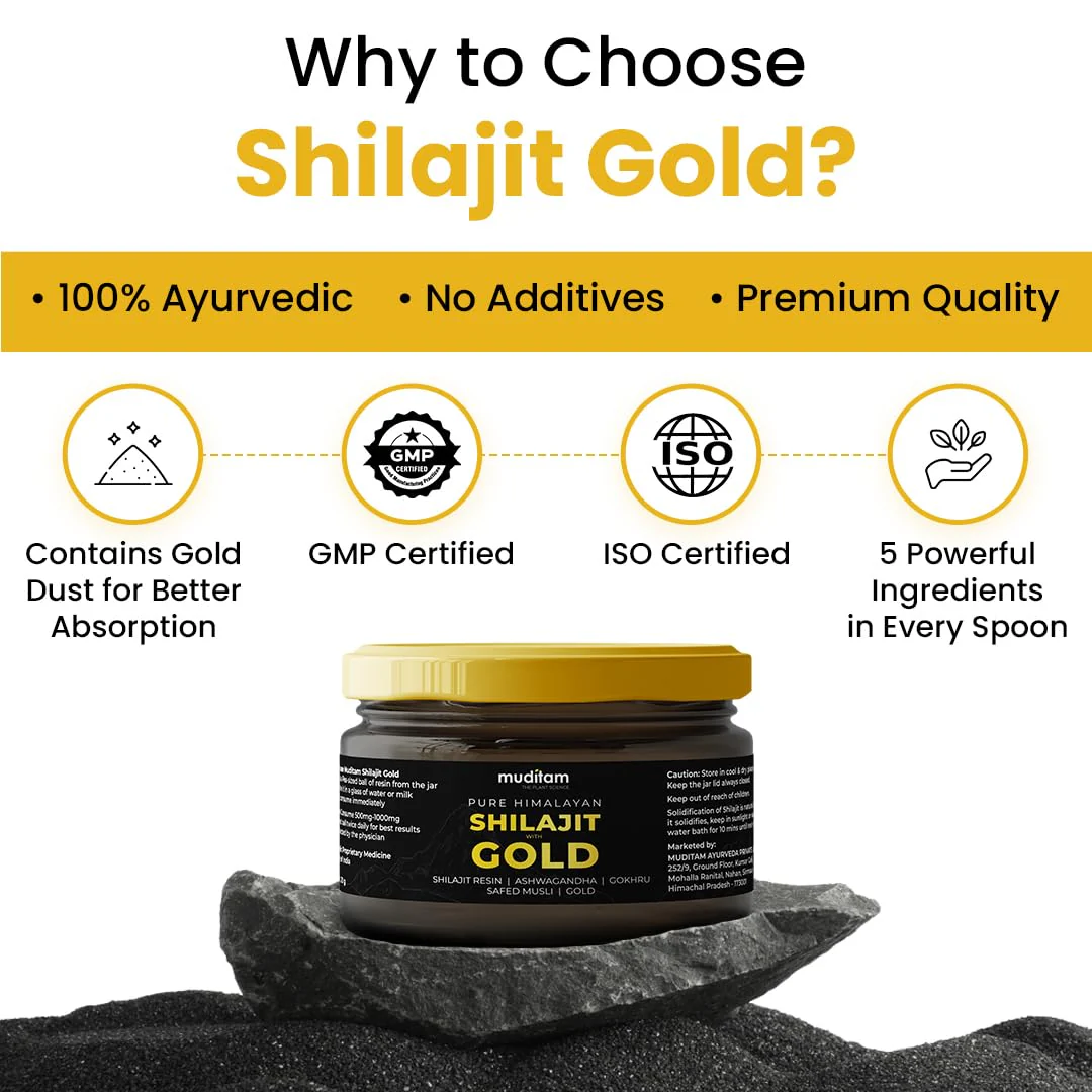 Himalayan Shilajit Gold Resin – 20g | Helps improve Stamina | Contains Gold - Image 9