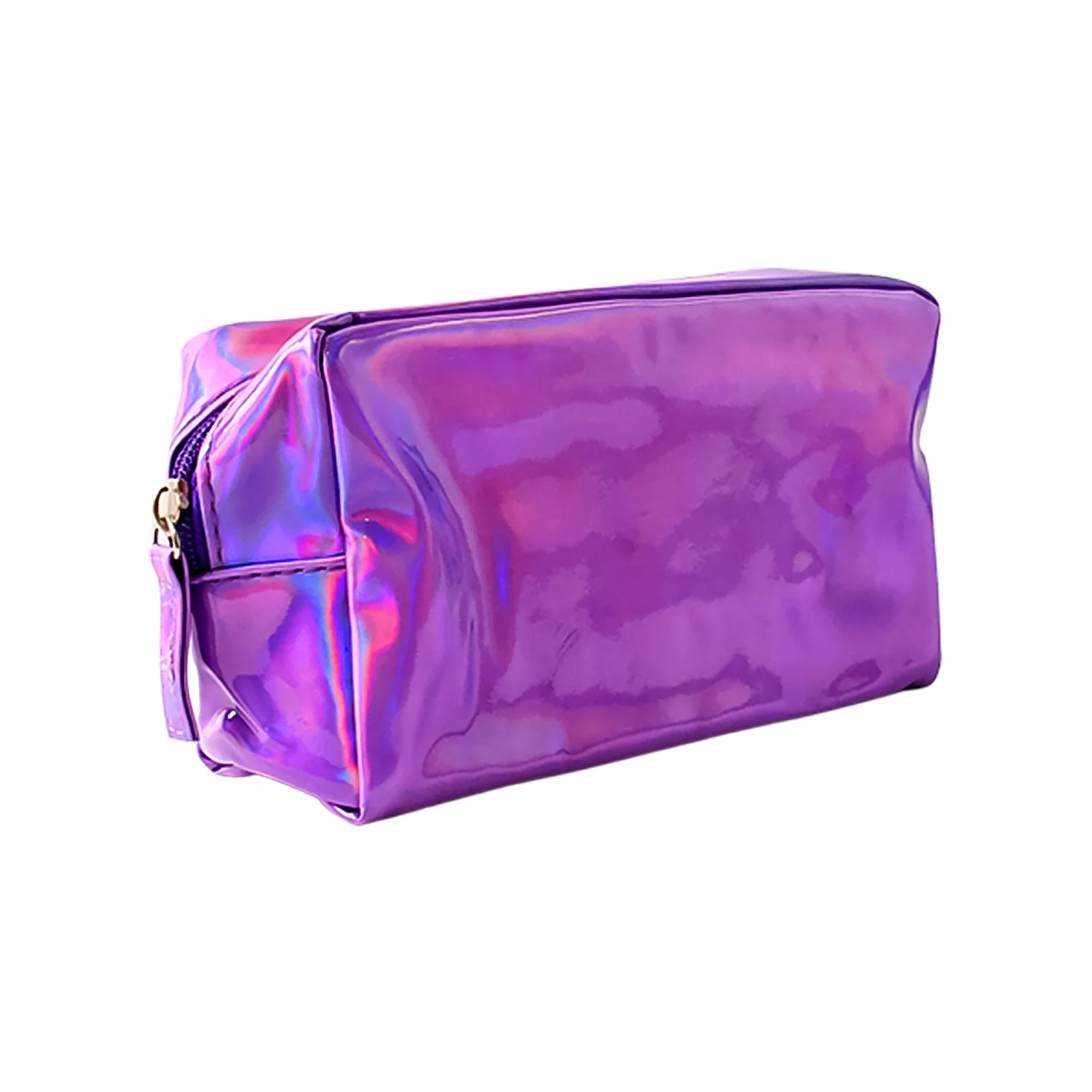 Holographic Shiny Waterproof Travel Cosmetic Pouch (1 Pc) - Image 5