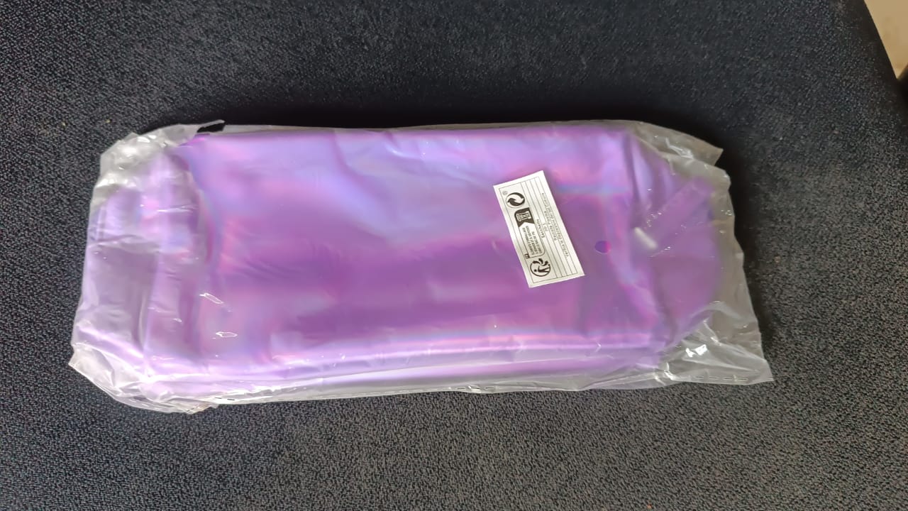 Holographic Shiny Waterproof Travel Cosmetic Pouch (1 Pc) - Image 7
