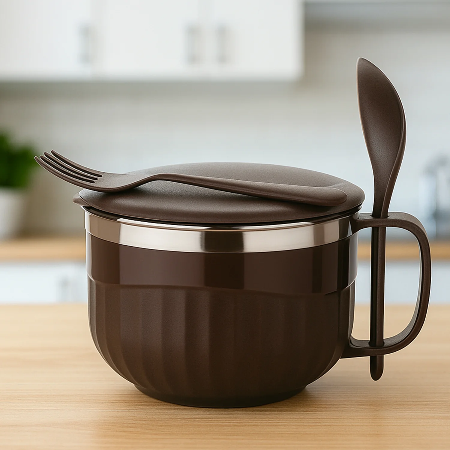 Home Chef Tangy Twist Insulated Lunch Bowl (Approx 650ML & 1 Pc) - Image 3