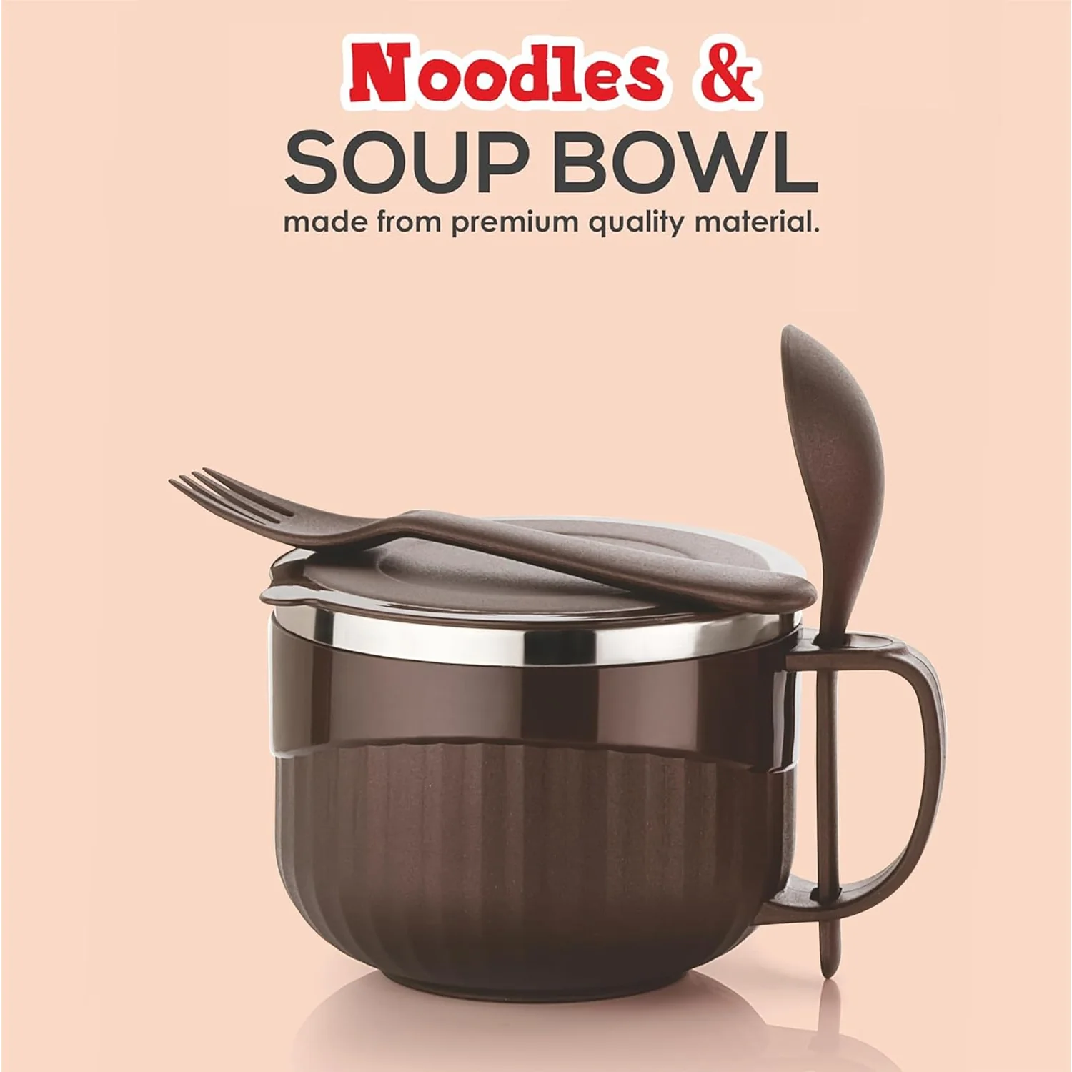 Home Chef Tangy Twist Insulated Lunch Bowl (Approx 650ML & 1 Pc) - Image 7