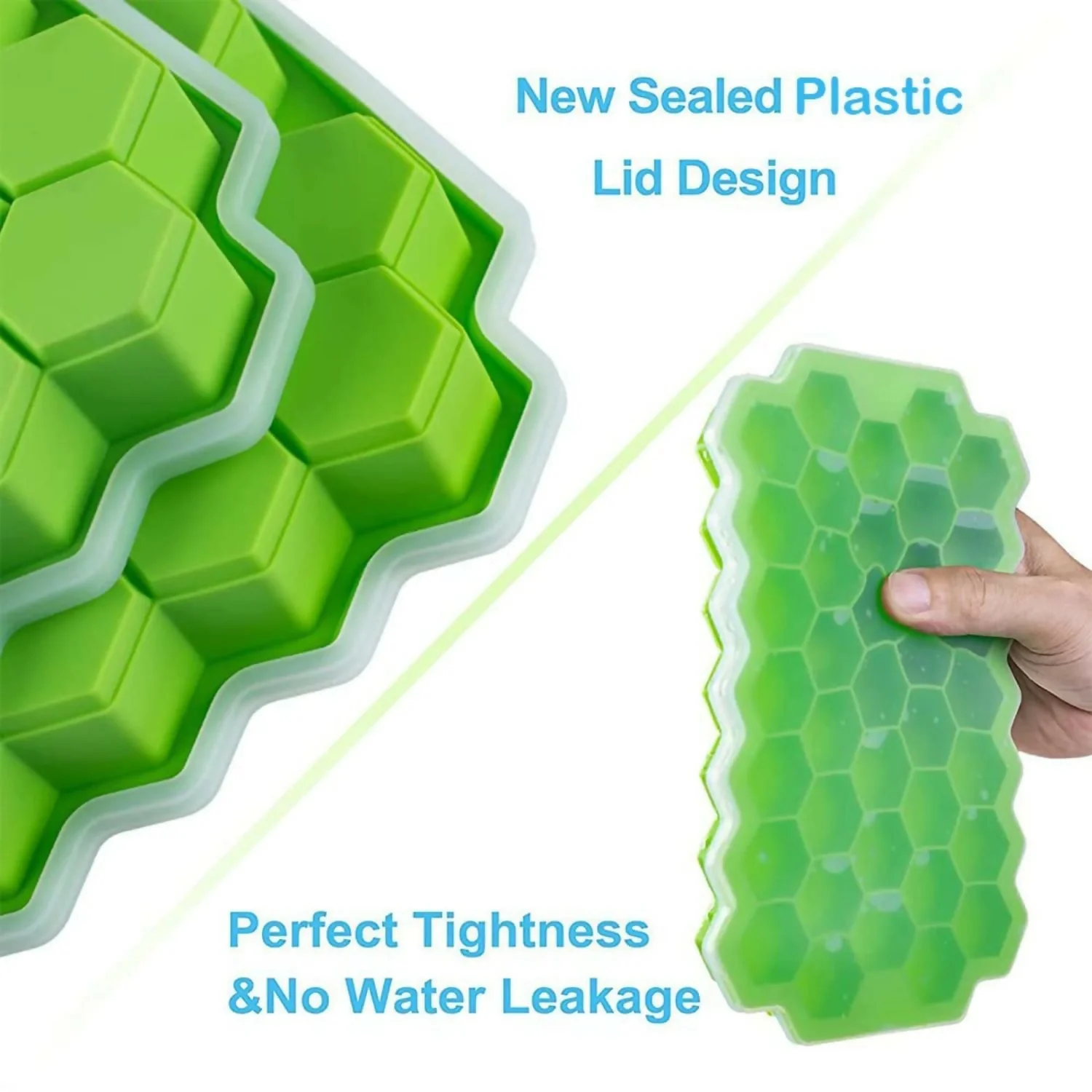 Honey Ice tray with lid 1 pc pack - Image 2