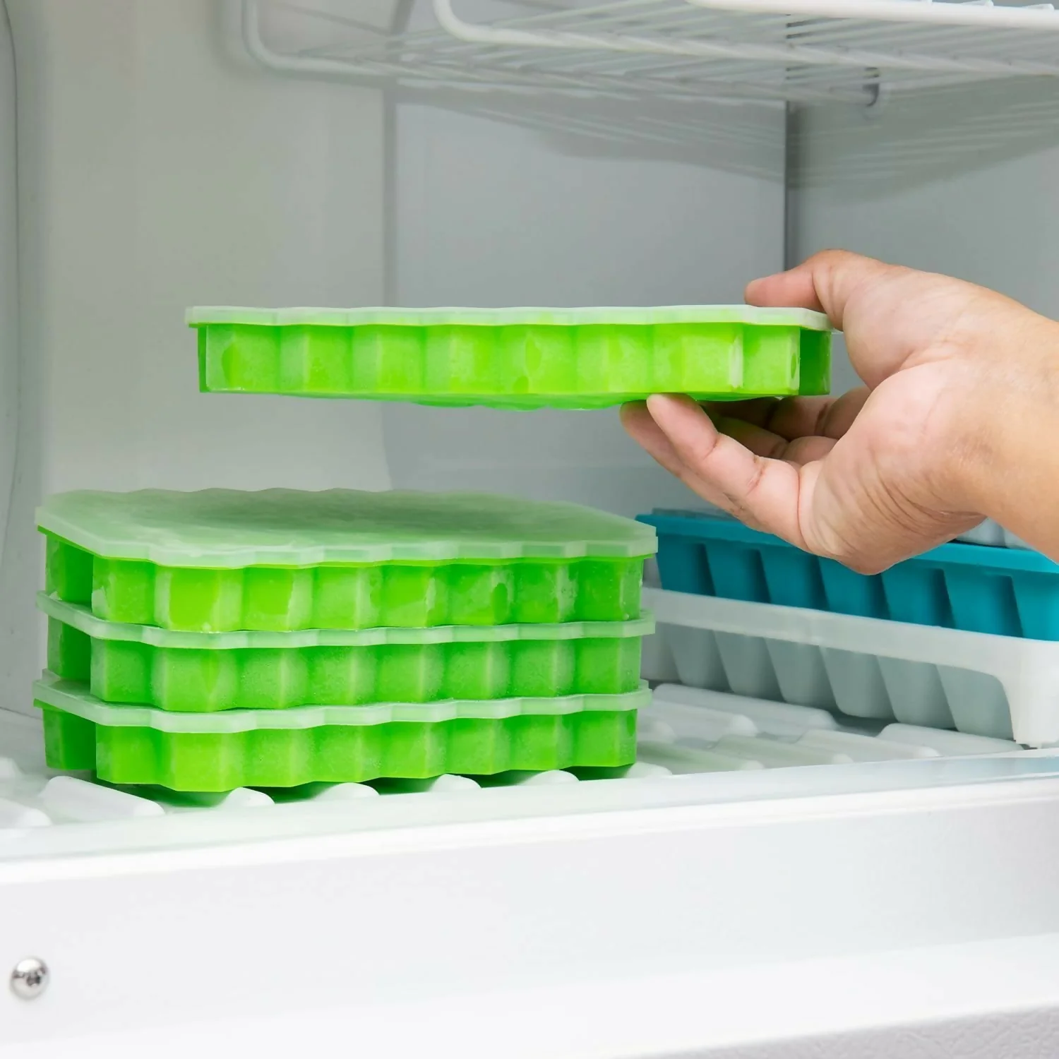 Honey Ice Tray with lid pack of 5 - Image 4