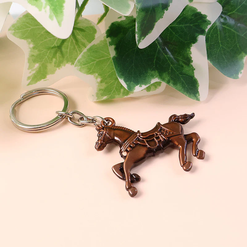 Horse Shape Stylish Keychain (metal keychain) - Image 3
