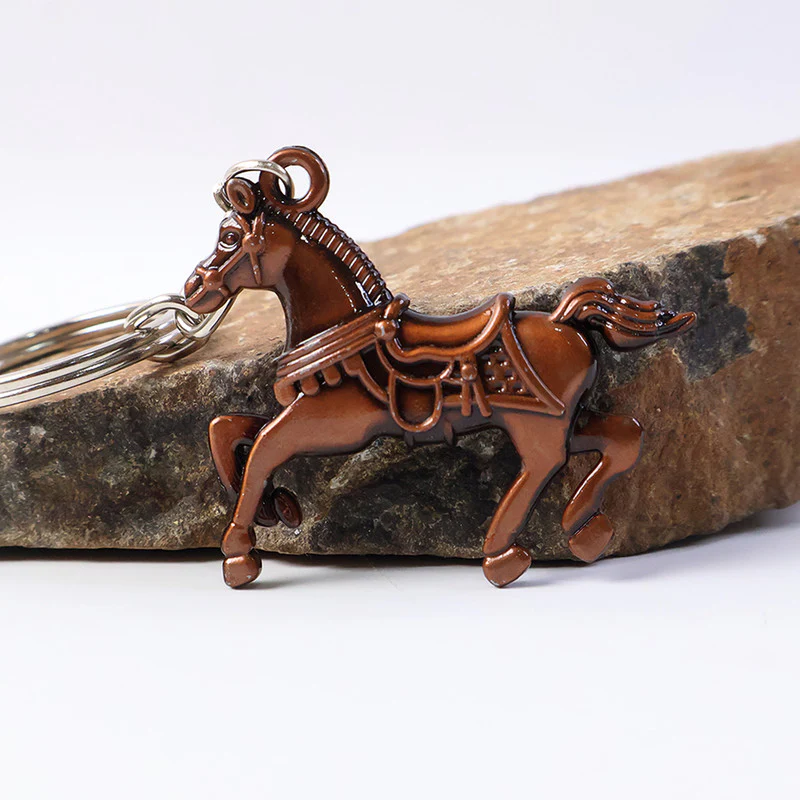Horse Shape Stylish Keychain (metal keychain) - Image 6