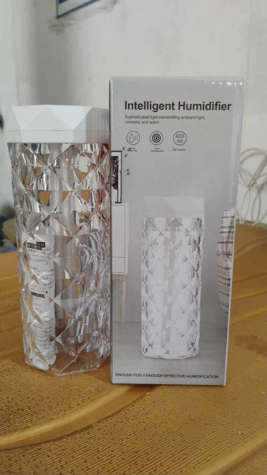Humidifier with LED Light Approx 400ml - Image 9