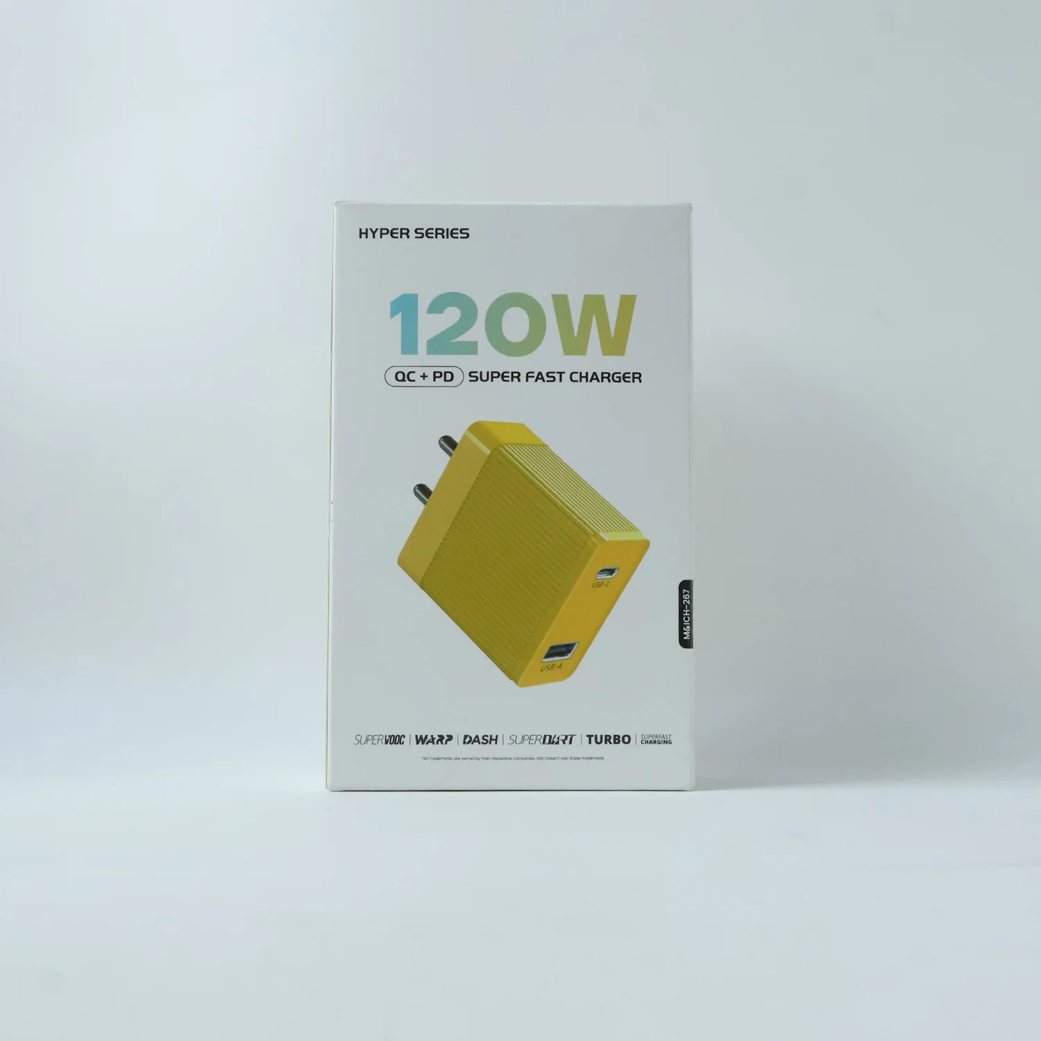 Hyper Series 120W Super Fast Charging Power Adapter with Type-C Cable - Image 6