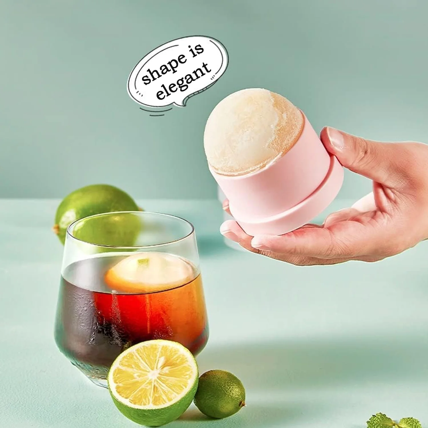 Flexible Ice Ball Mold-Large ice Ball, BPA-free (1 Pc) - Image 7