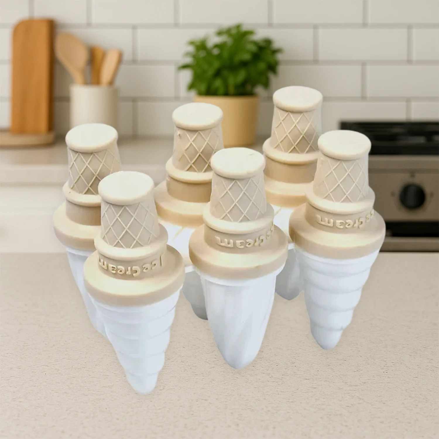 Ice Candy Maker Mold for Ice Cream at Home or Restaurants (6 Pc) - Image 3
