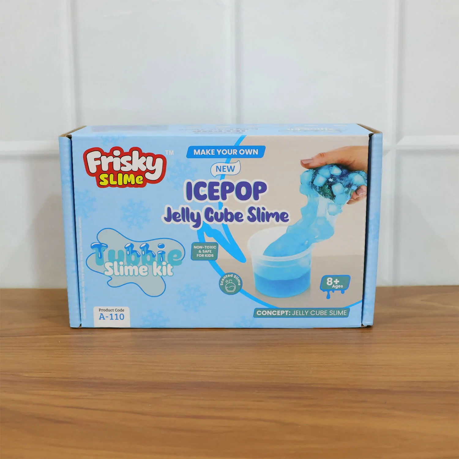 Icepop Jelly Cube Slime Making Kit for Kids – DIY Tubbie Slime Kit with Activator - Image 8