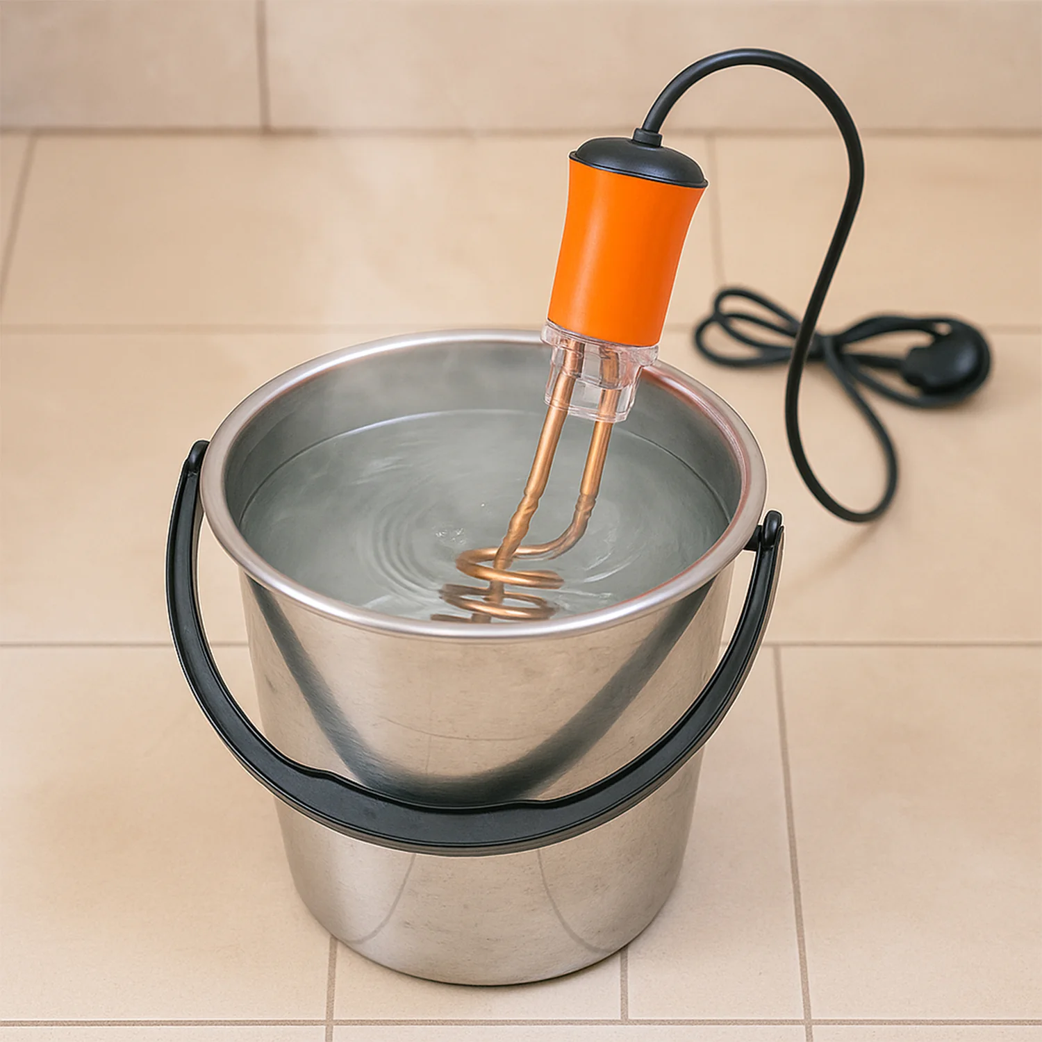 Immersion Water Heater Rod with Copper Heating Element - Image 4