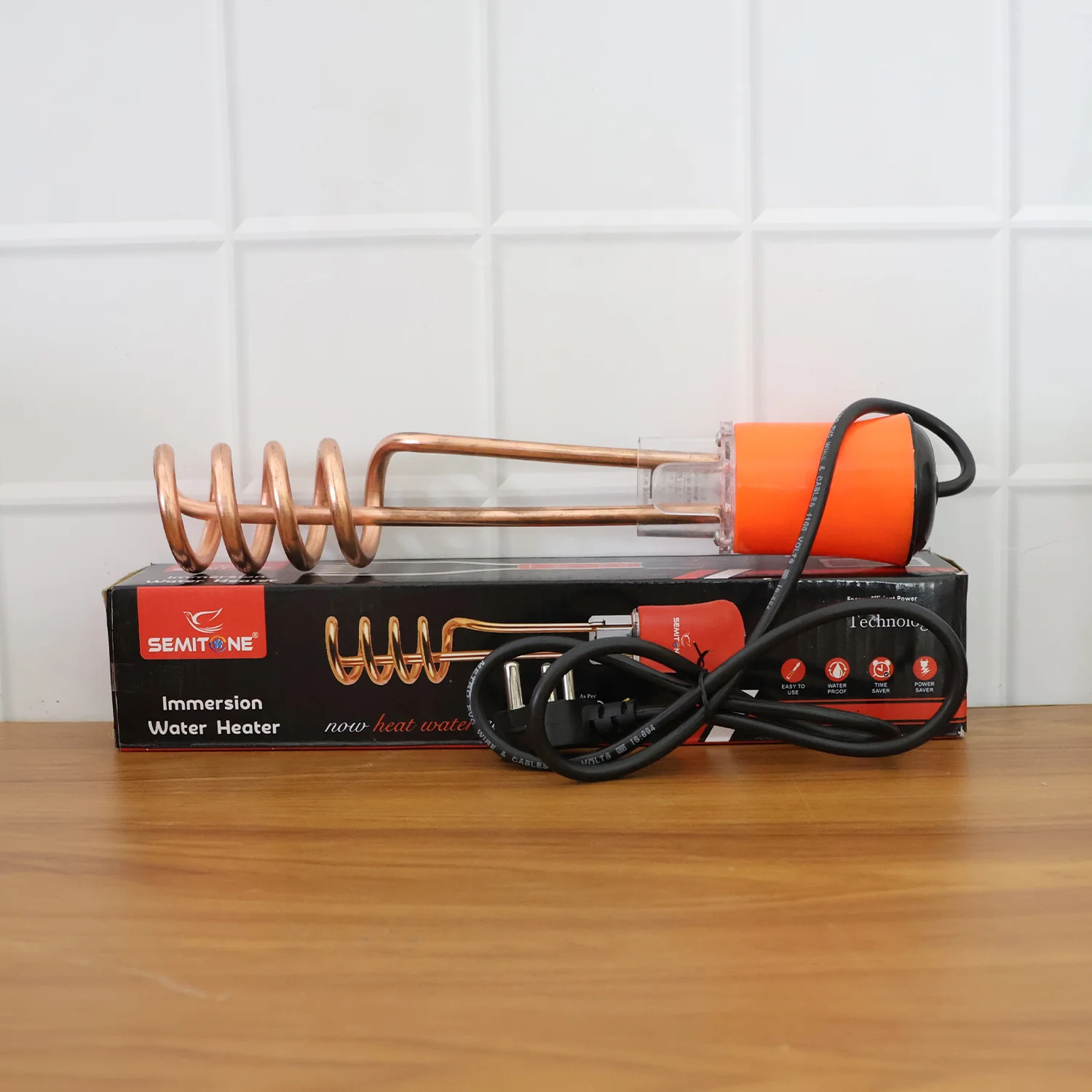 Immersion Water Heater Rod with Copper Heating Element - Image 9