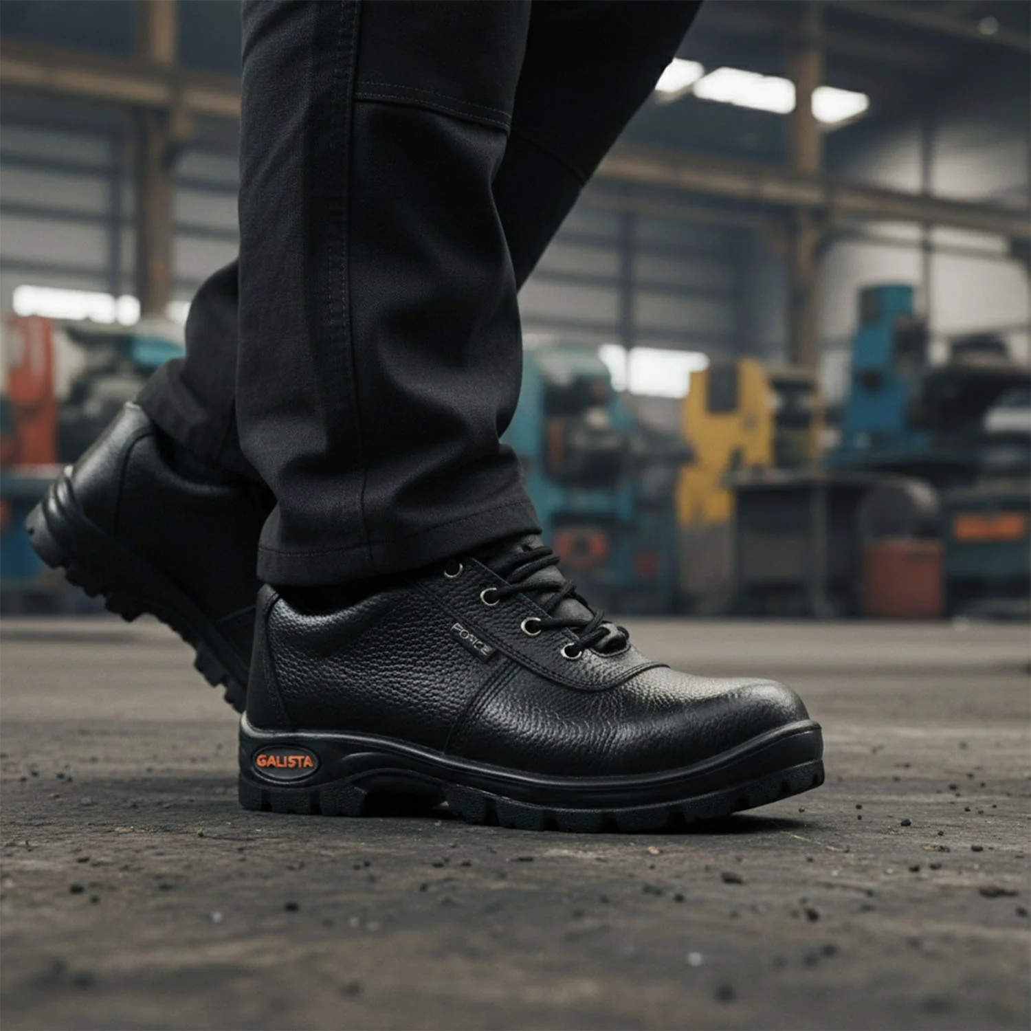 Industrial Safety Shoes with Steel Toe Protection and Anti-Slip Sole (1 Pair) - Image 4