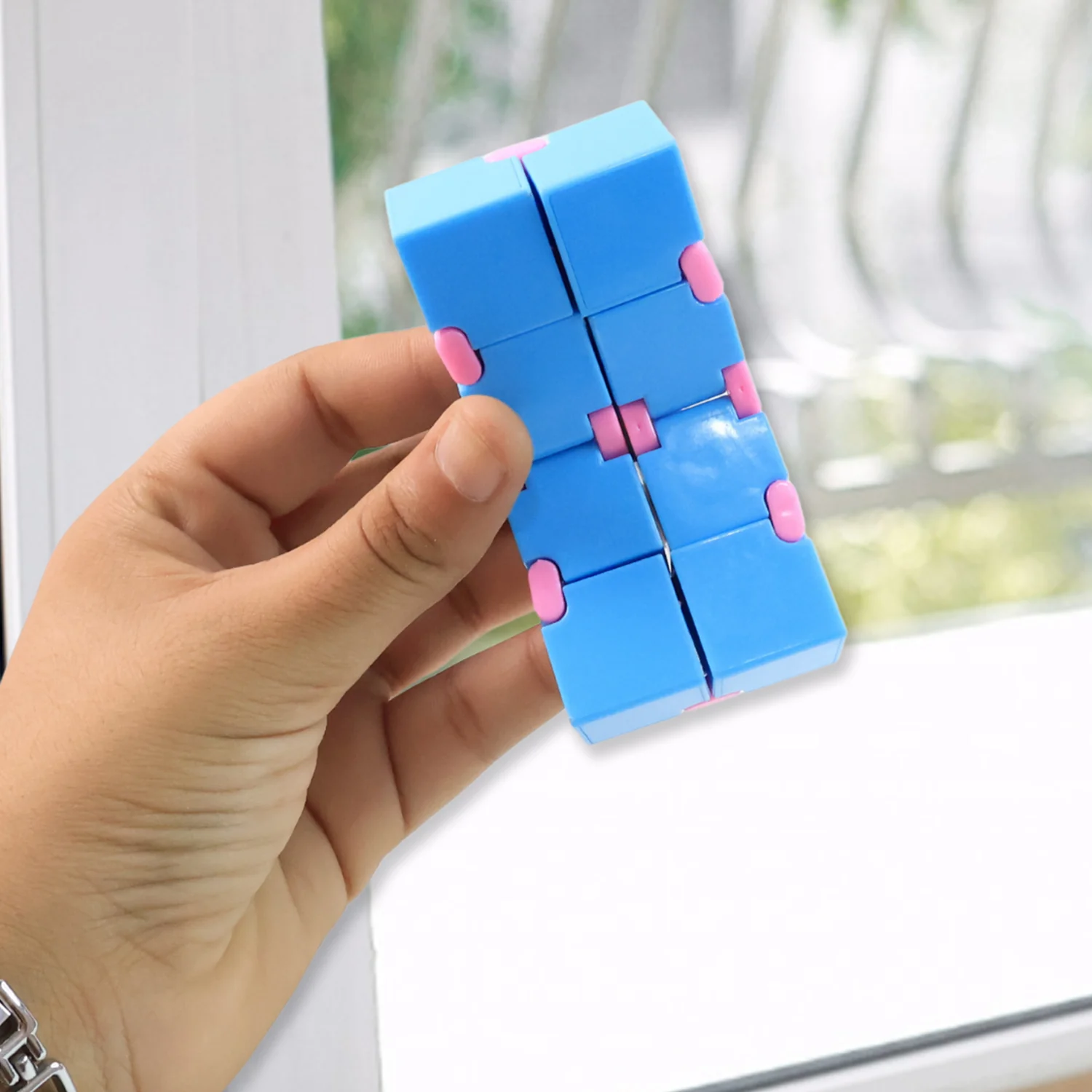 Infinity Cube Fidget Toy Stress Relief Hand Puzzle for Kids & Adults 1 Pc - Image 6