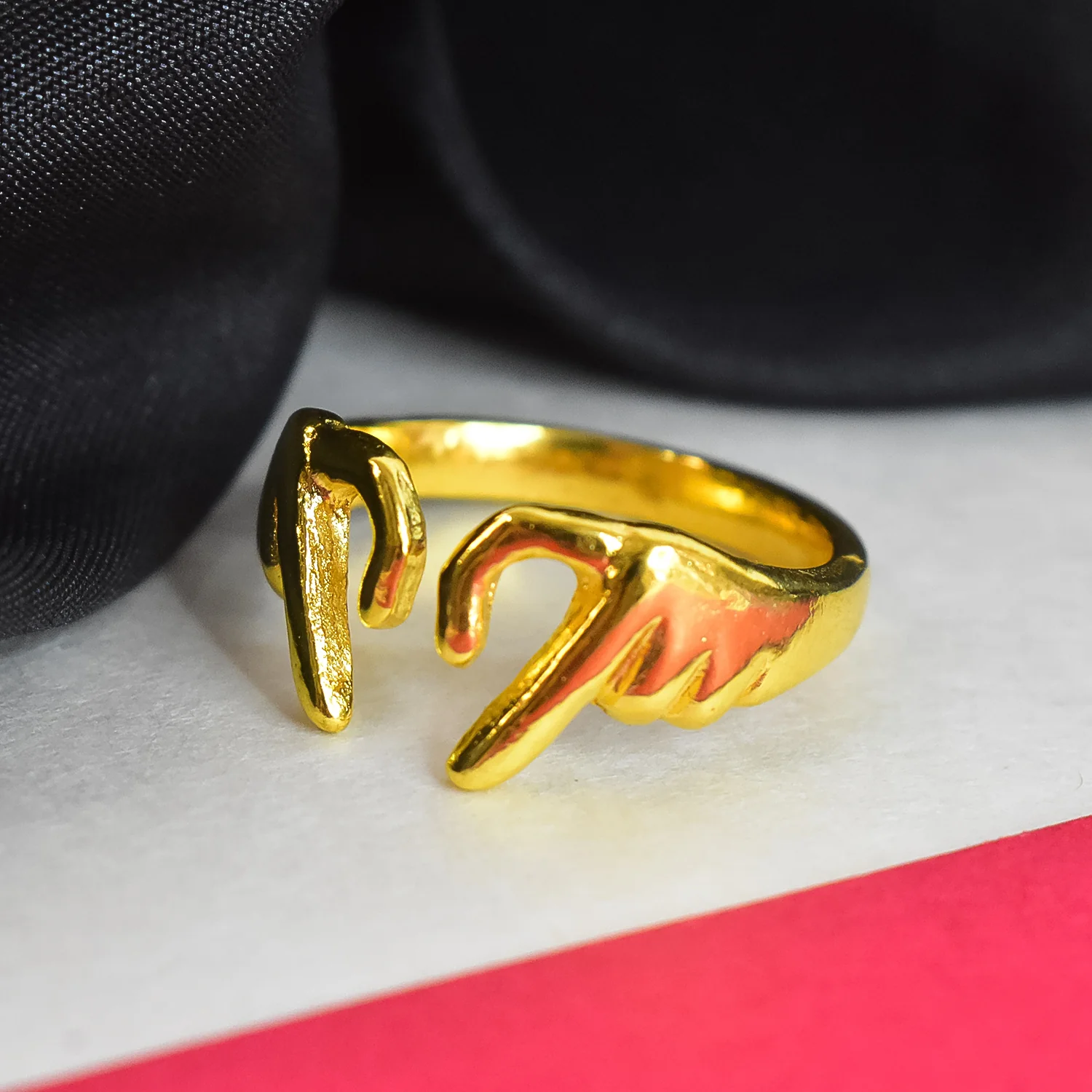 Infinity Free Size Adjustable Finger Ring - Image 2