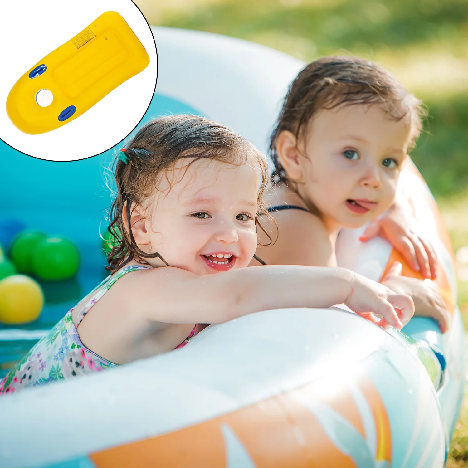 Inflatable Surfboard for Kids, Inflatable Bodyboard for Children with Handles - Image 6