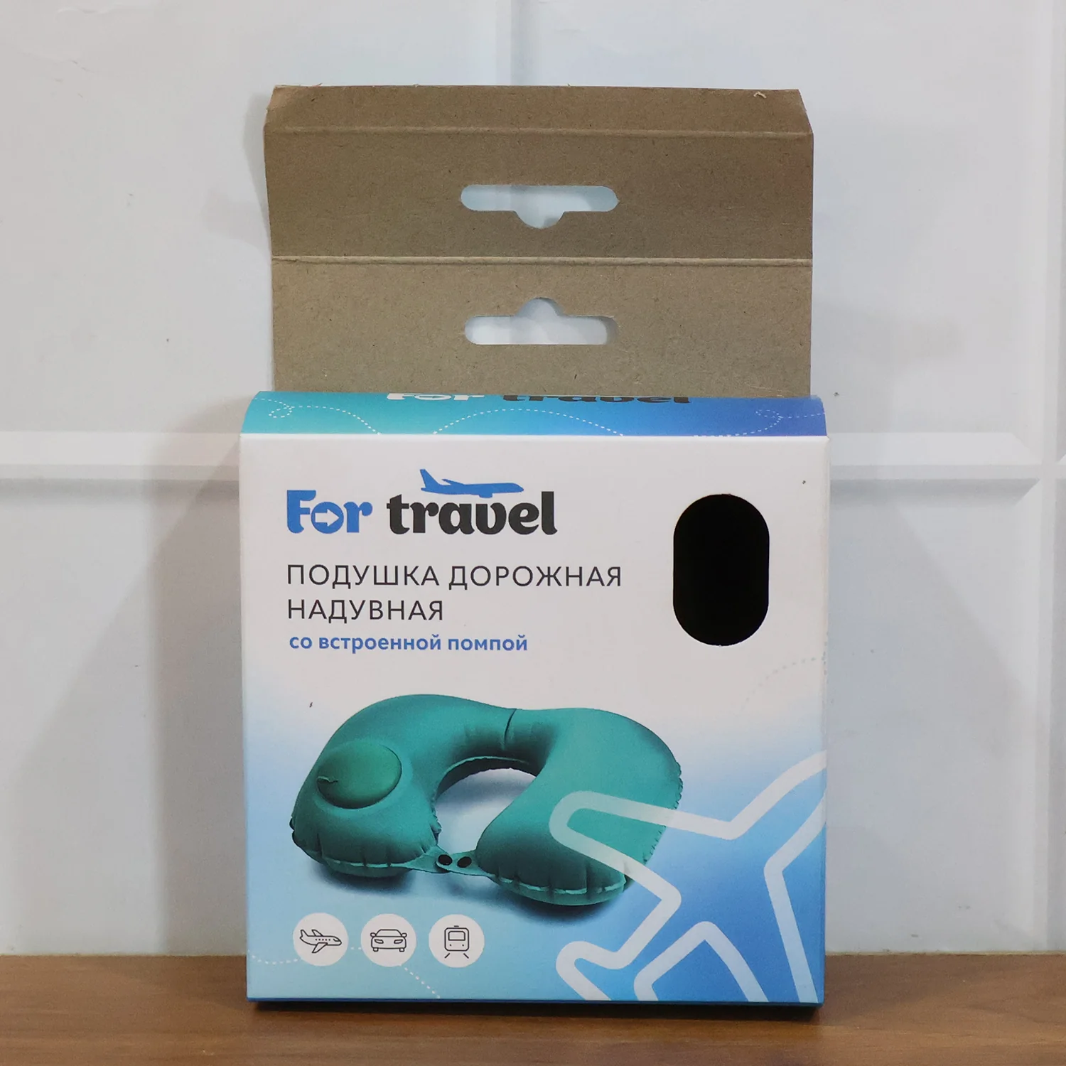 Inflatable Travel Neck Pillow (1 Pc) - Image 8