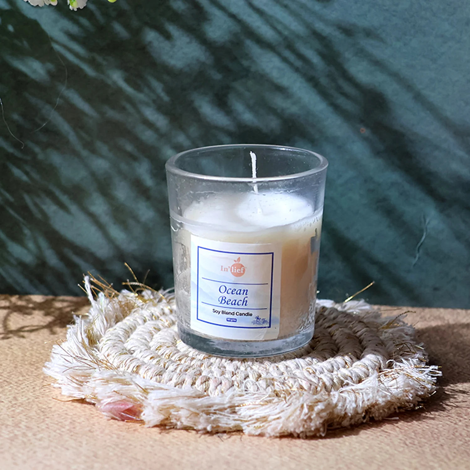 In'lief Scented Votive Jar Candle - (1 Pc / 50 Gm) - Image 3