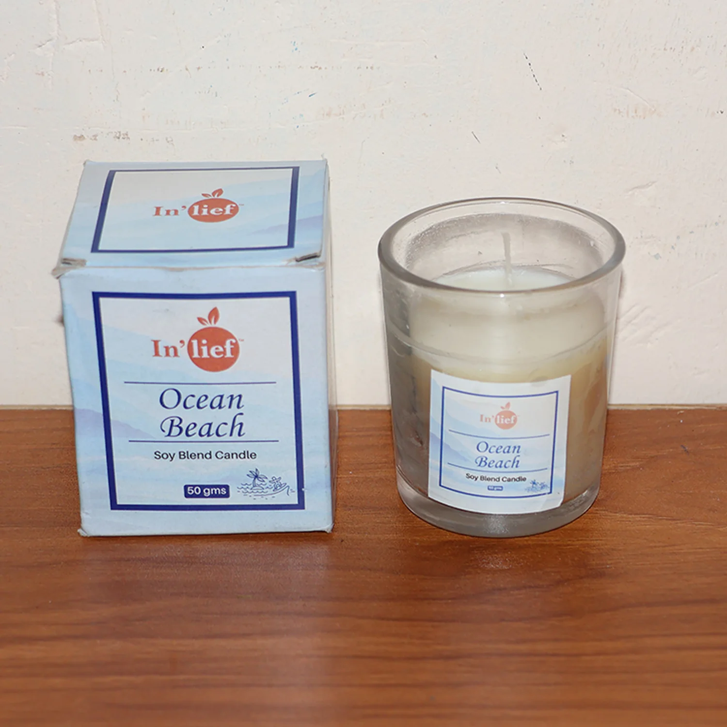 In'lief Scented Votive Jar Candle - (1 Pc / 50 Gm) - Image 8