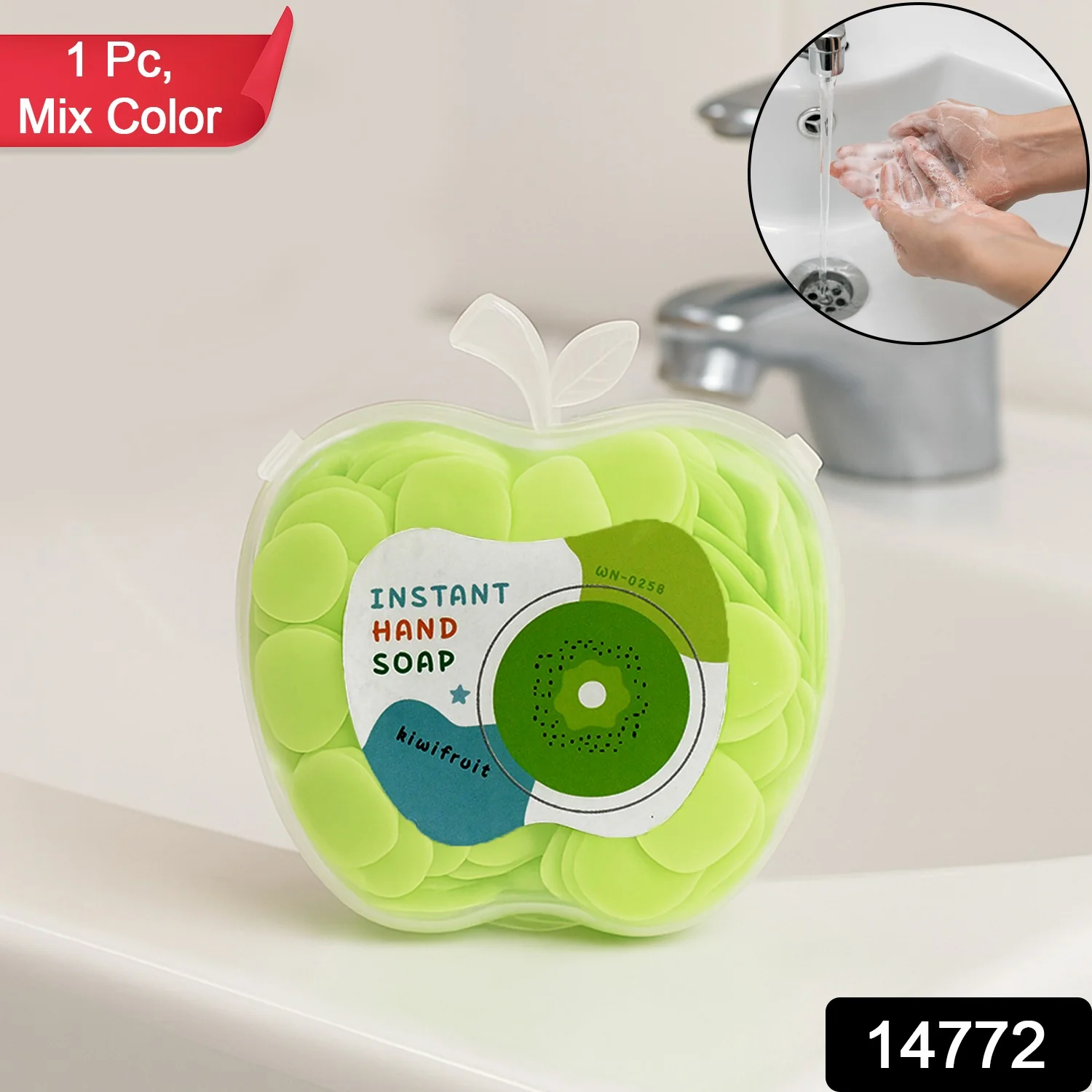 Instant Hand Paper Soap (1 Pc) - Image 2