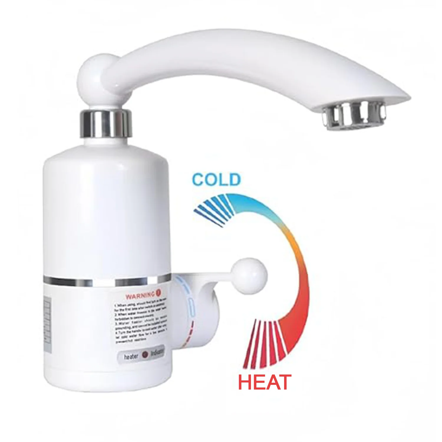 Instant Heating Electric Water Heater Faucet Tap (1 Pc / Mix Design) - Image 5