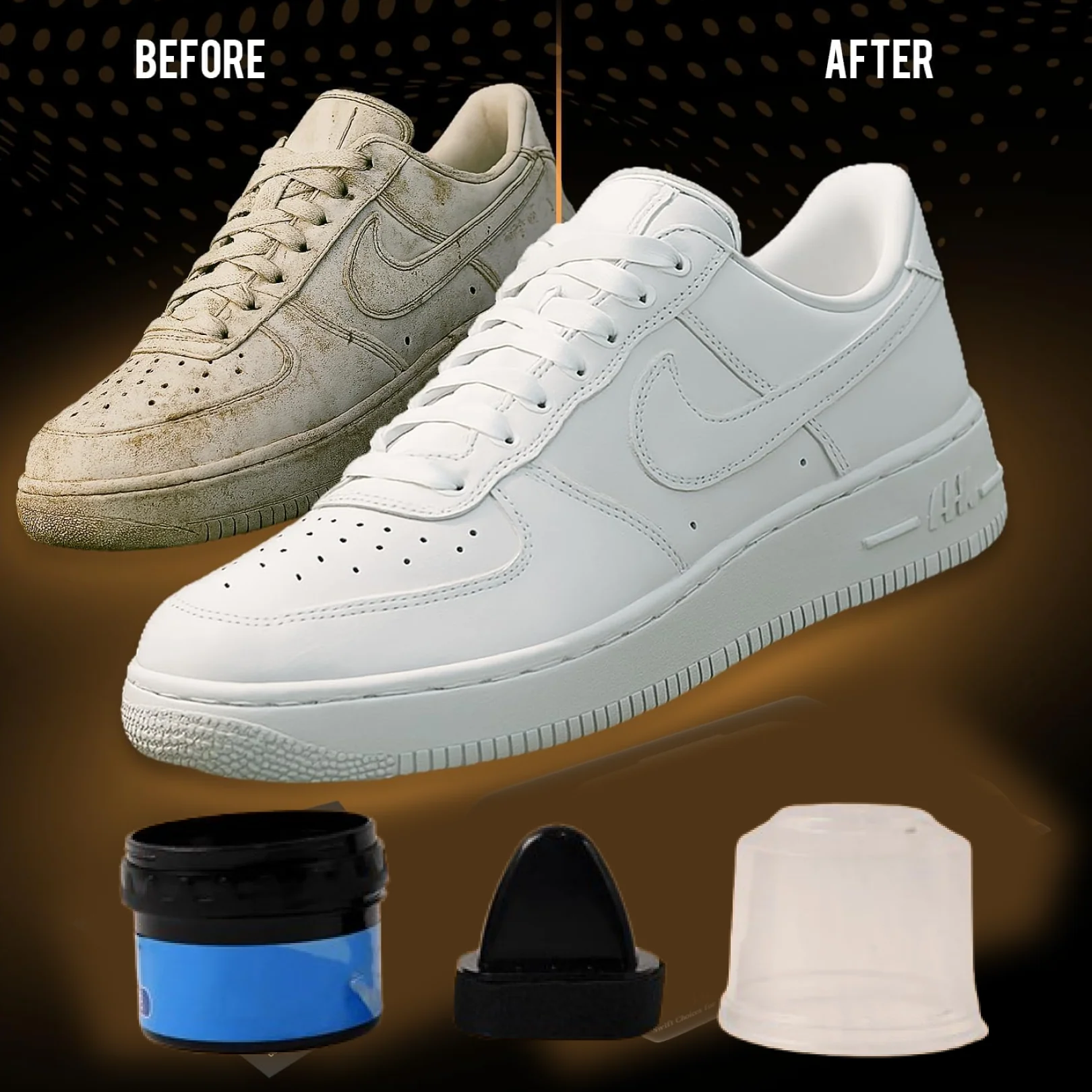 Instant Shoe Shine Sponge with Liquid Polish (1 Pc) - Image 5