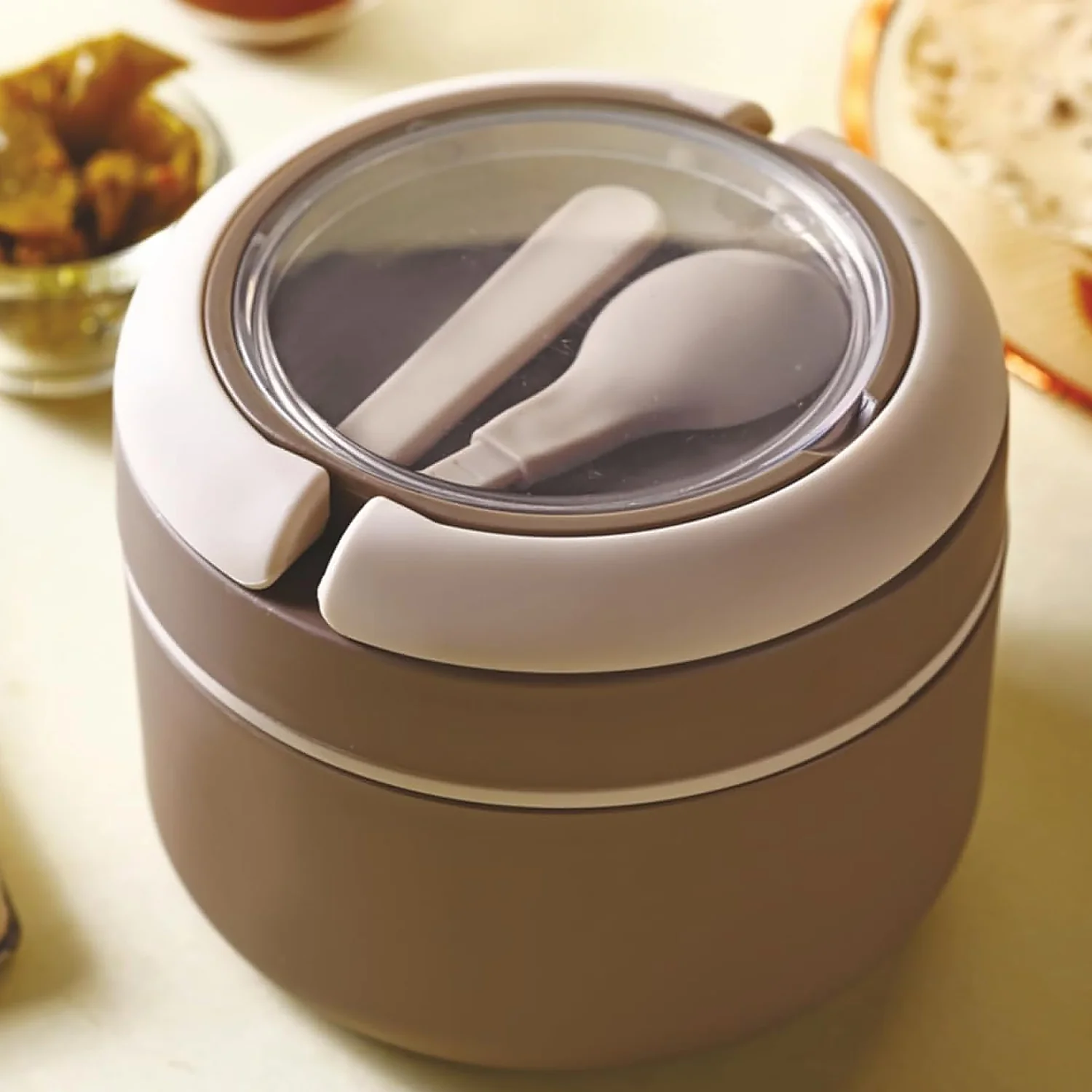 Cresta Food Insulated Airtight Leak-Proof Lunch Box with Spoon - Image 5