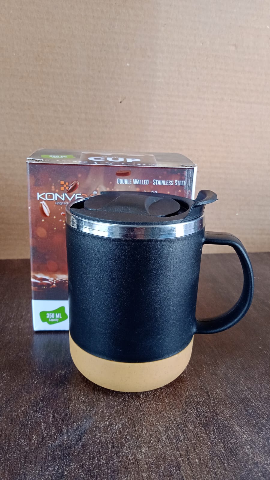 Customize Insulated Coffee Mug with Spill-Proof Lid (Approx 350ML & 1 Pc) - Image 7