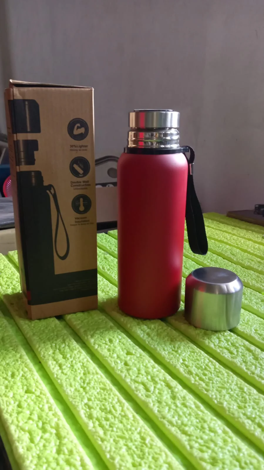 Customize Stainless Steel Water Bottle, Fridge Water Bottle, Stainless Steel Water Bottle Leak Proof, Rust Proof, Cold & Hot Thermos steel Bottle| Leak Proof | Office Bottle | Gym | Home | Kitchen | Hiking | Trekking | Travel Bottle (Approx 600ML) - Image 7