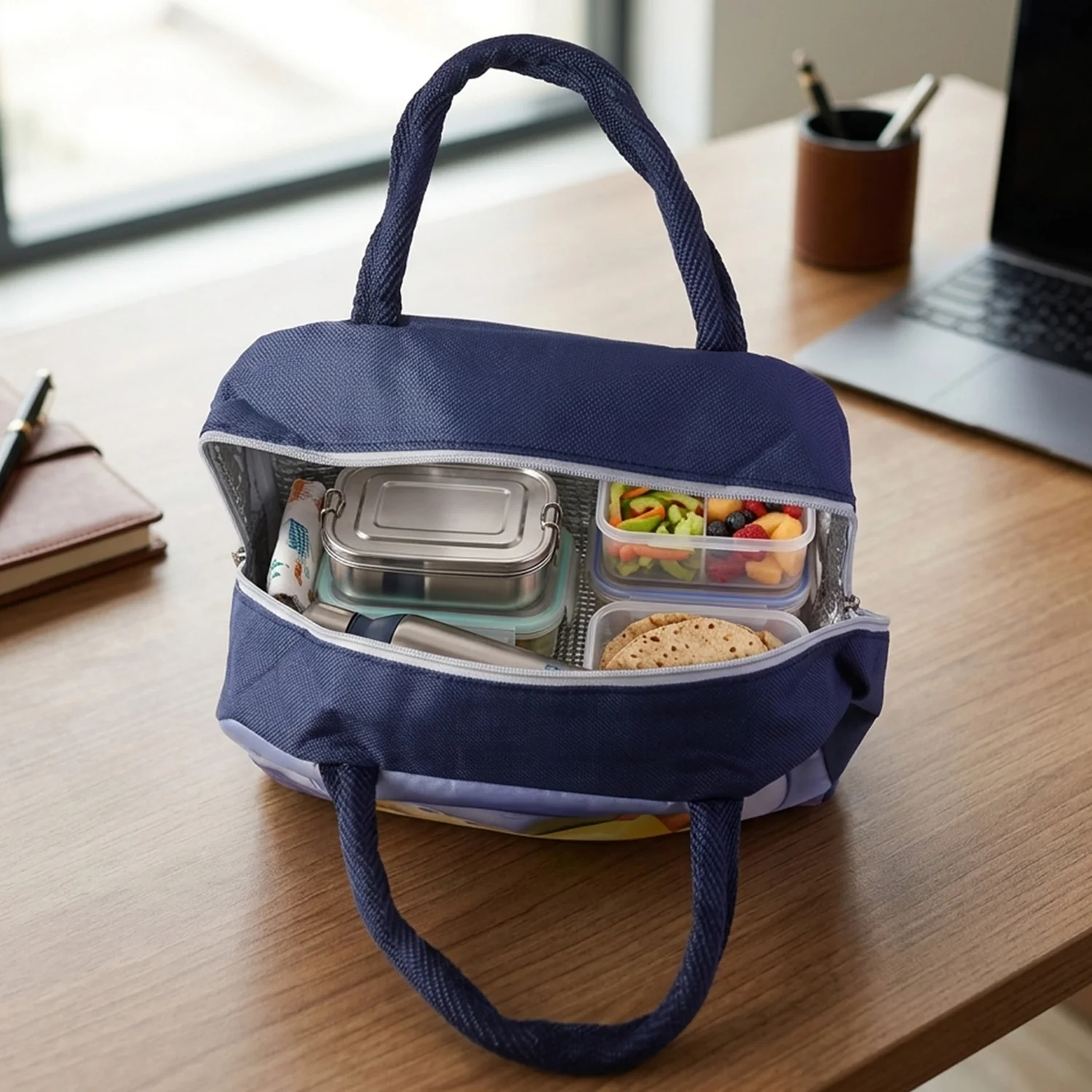 Insulated Lunch Bag for Kids, 1 Pc for School, Picnic, and Travel - Image 5