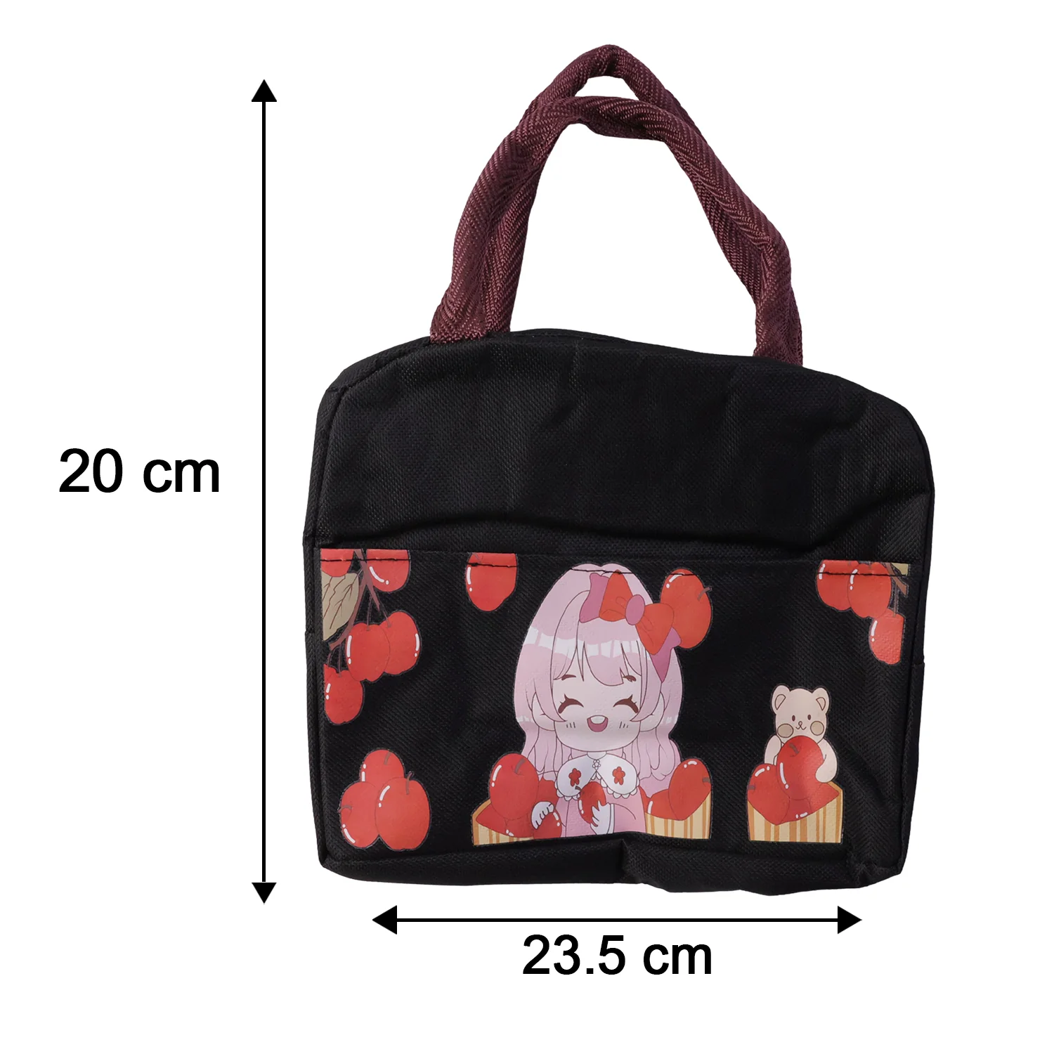 Insulated Lunch Bag with Cute Cartoon Design (1 Pc) - Image 6