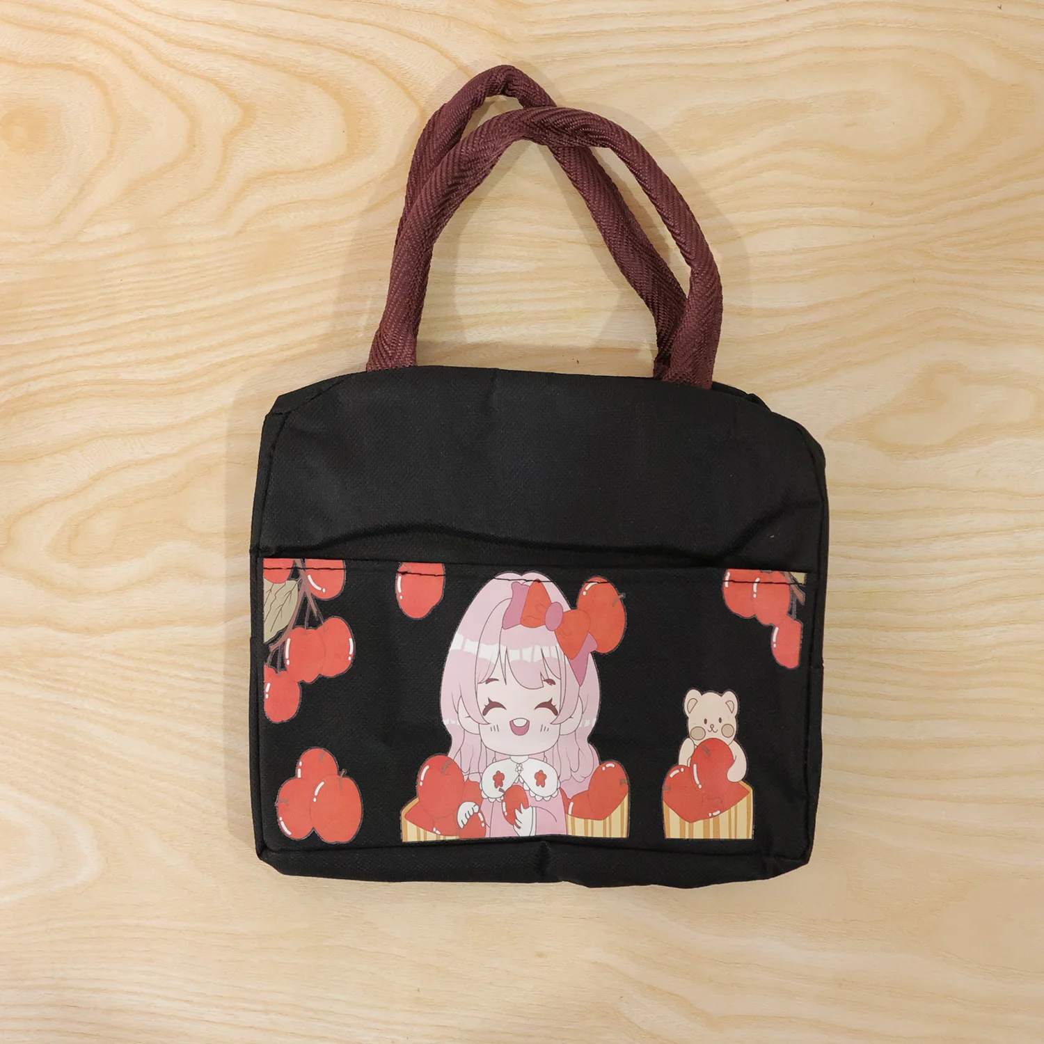 Insulated Lunch Bag with Cute Cartoon Design (1 Pc) - Image 9
