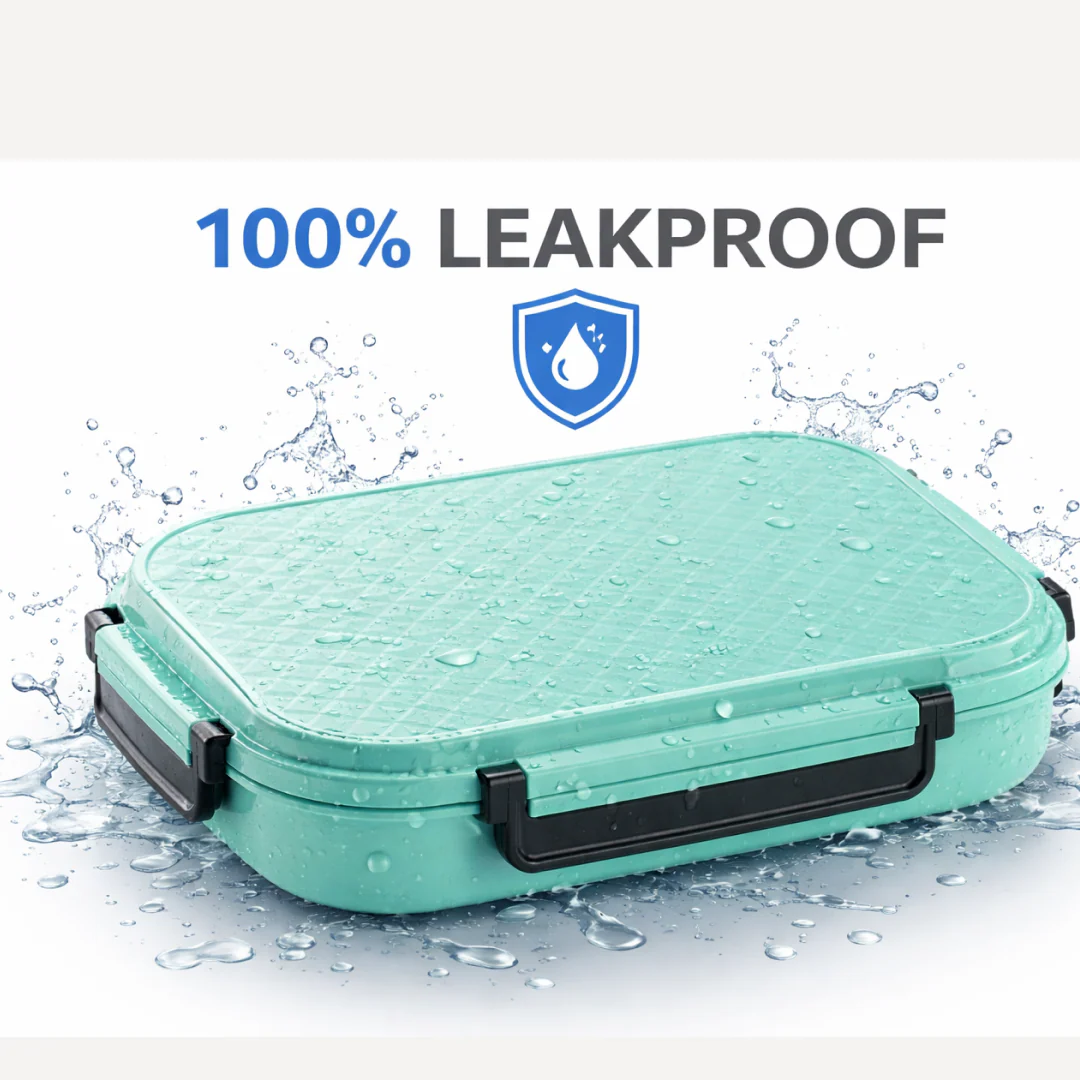 Leakproof Lunch Box Set: School & Outdoor Meals (Insulated) - Image 4