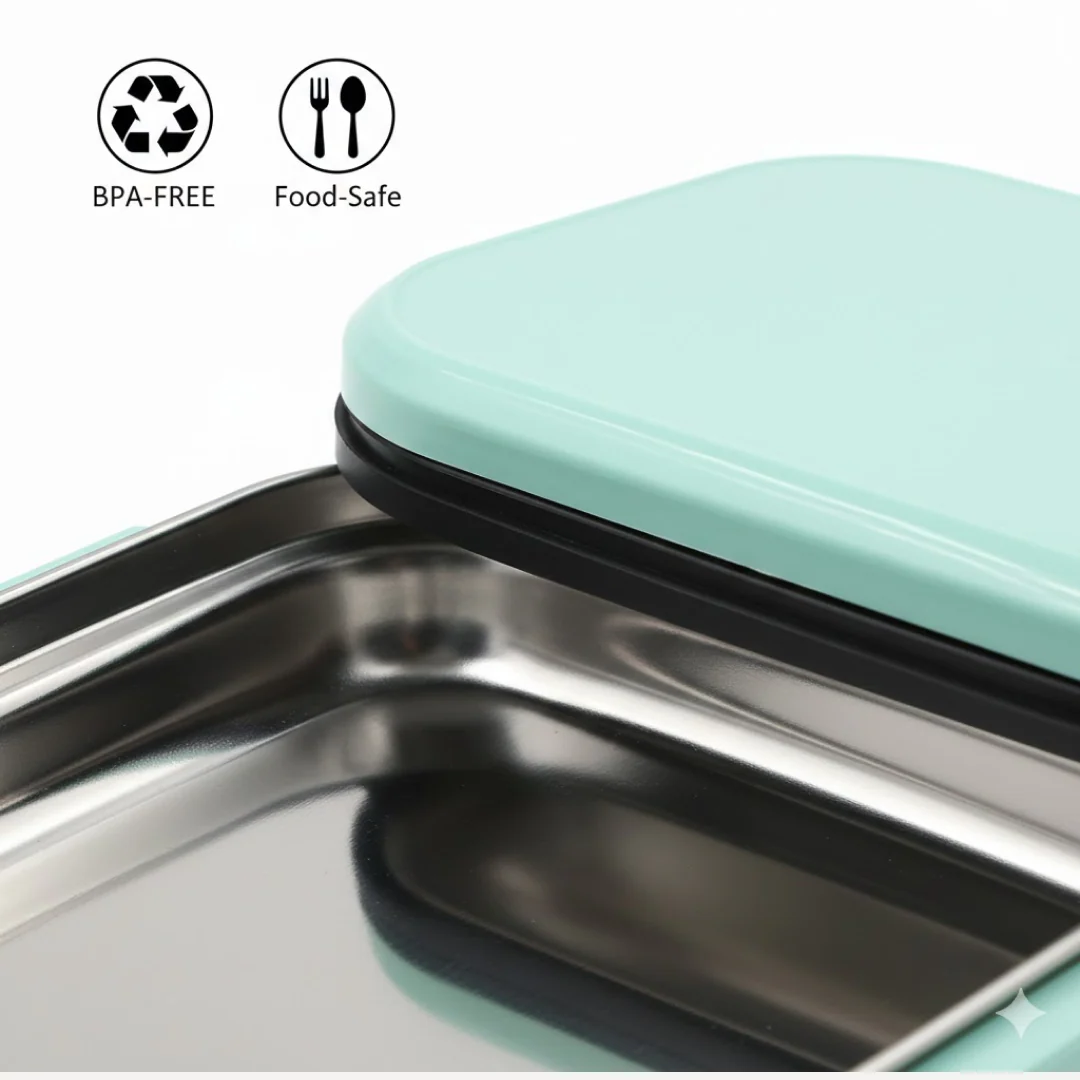Leakproof Lunch Box Set: School & Outdoor Meals (Insulated) - Image 6