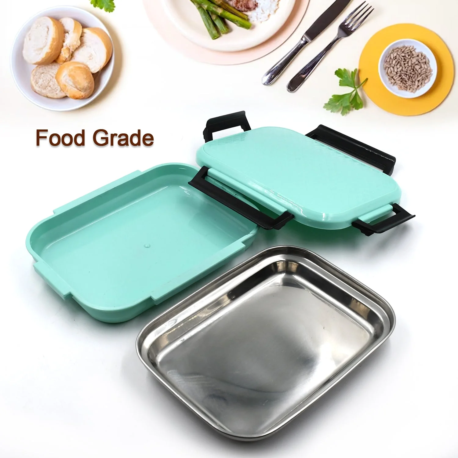 Leakproof Lunch Box Set: School & Outdoor Meals (Insulated) - Image 8