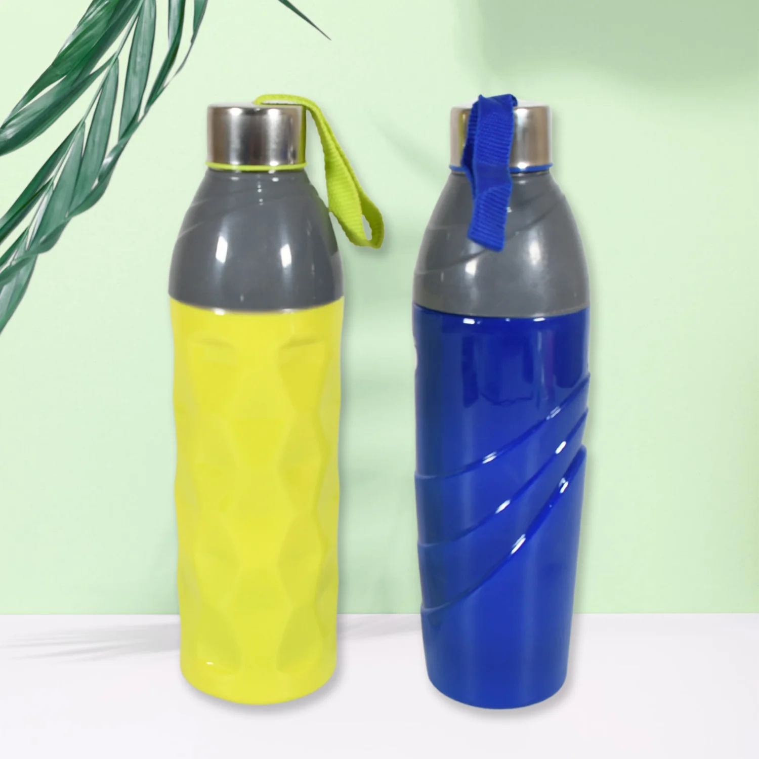Plastic Sports Insulated Water Bottle with Dori Easy to Carry High Quality Water Bottle, BPA-Free & Leak-Proof! For Kids' School, For Fridge, Office, Sports, School, Gym, Yoga (750 ML / 1 Pc / Multi Color) - Image 3