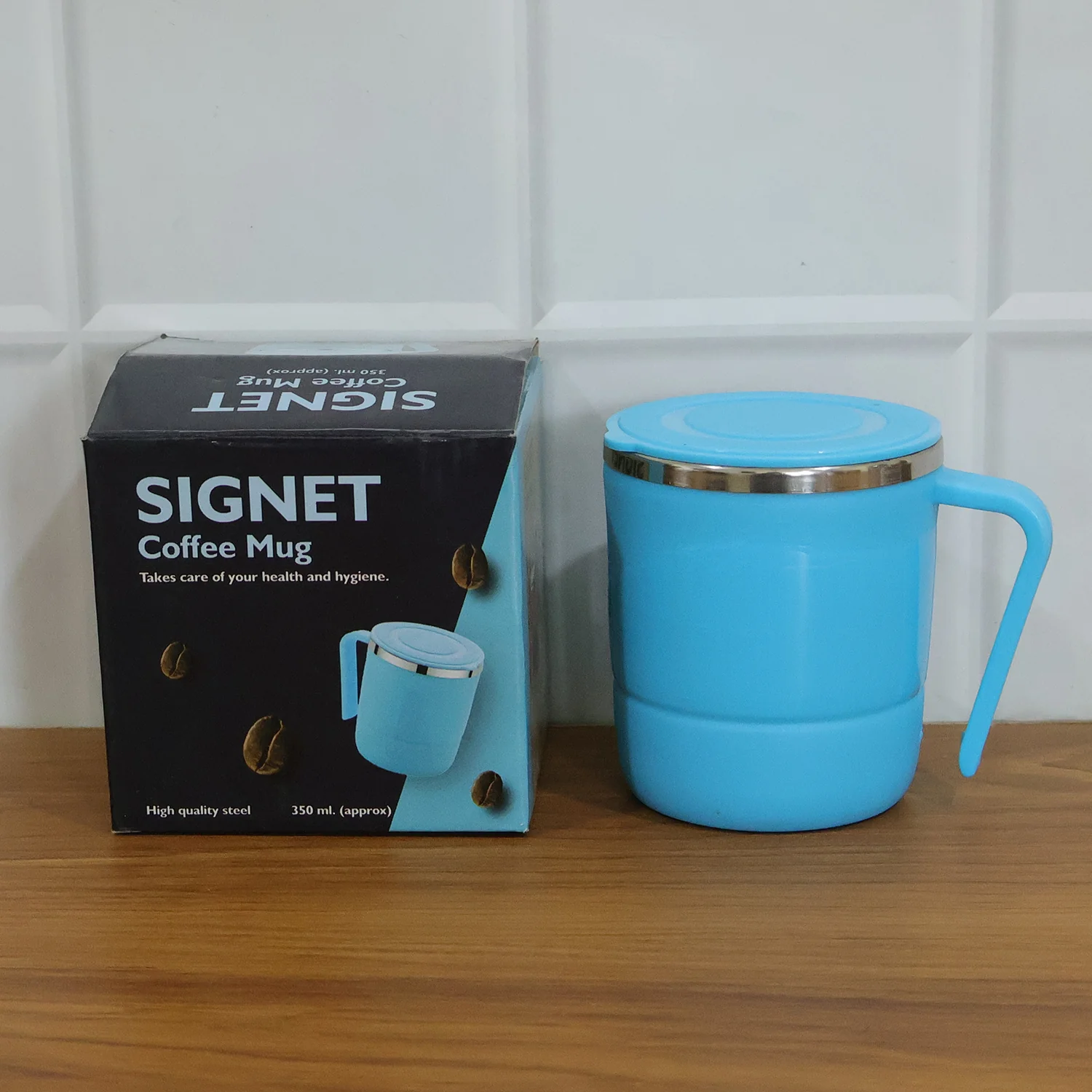 350ml Stainless Steel Mug: Insulated, Leakproof Lid, Hot/Cold Drinks (Mix Color) - Image 8