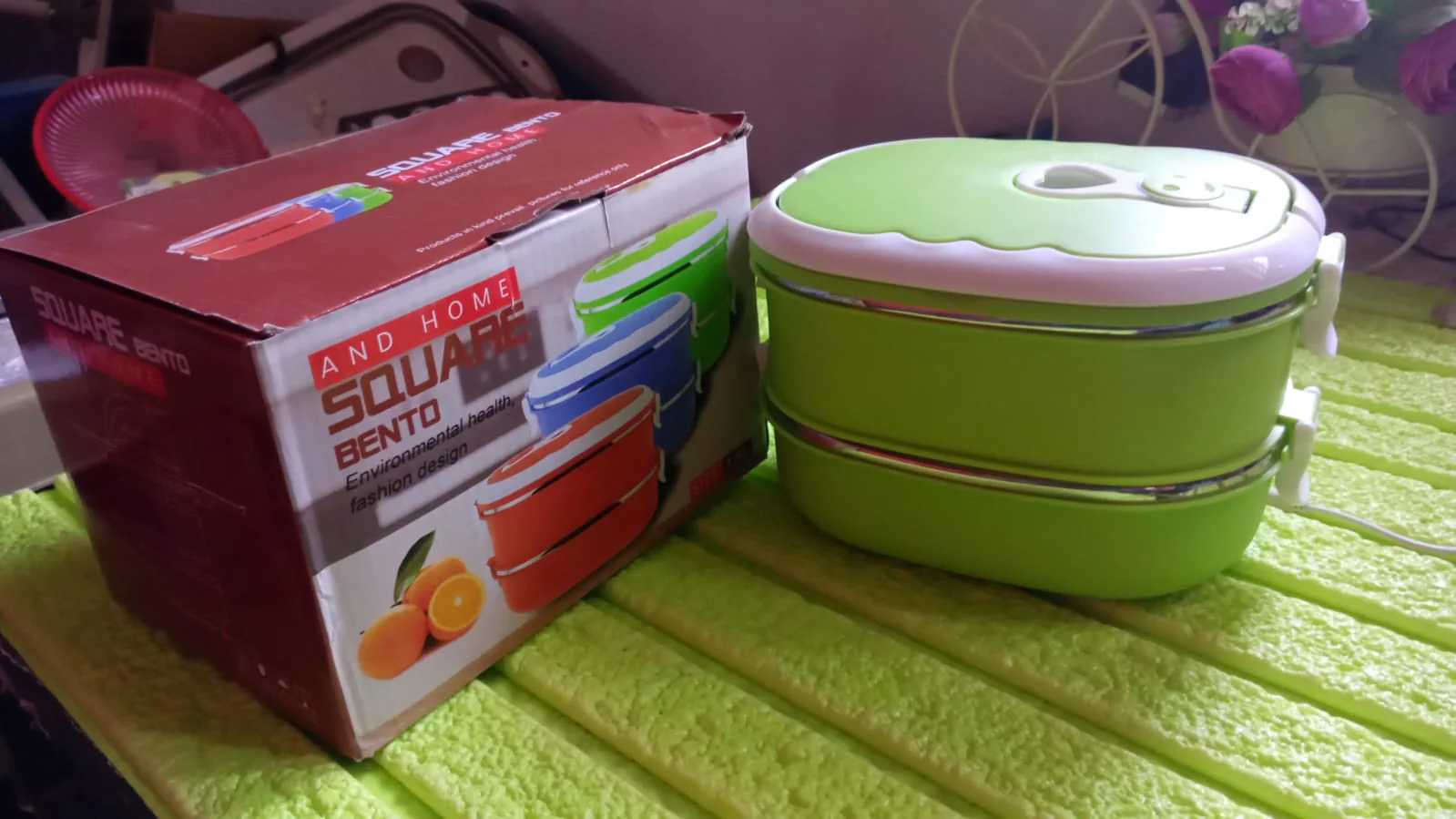 Lunch Box 900/1800ml Stainless Steel Kitchen Insulated Thermal Lunch Box - Image 7