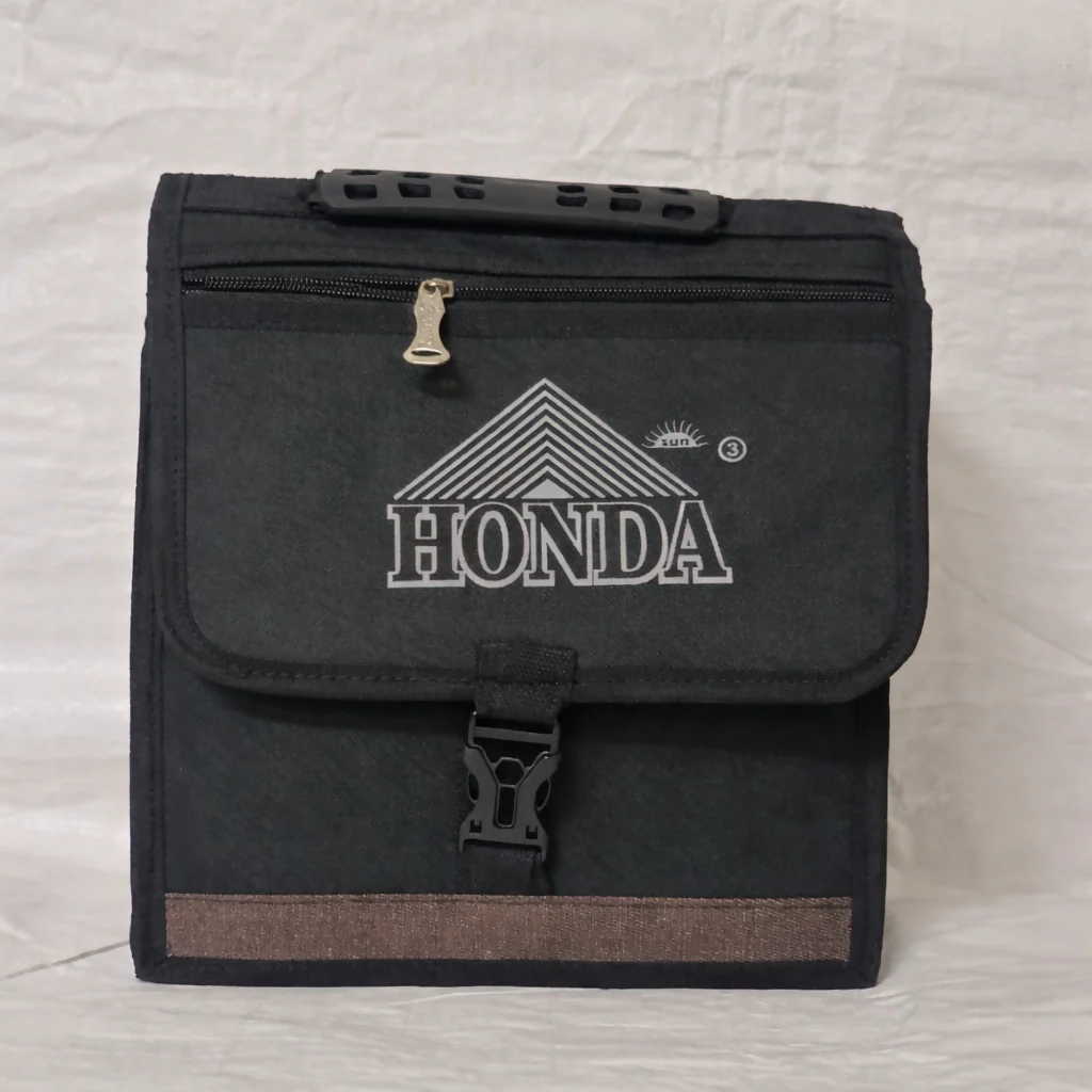 Insulated Tiffin Lunch Bag with Secure Buckle for Office & Travel - Image 3