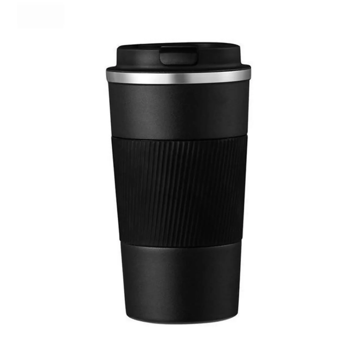 Insulated Travel Coffee Mug with Leakproof Lid and Grip Sleeve 1 Pc - Image 9