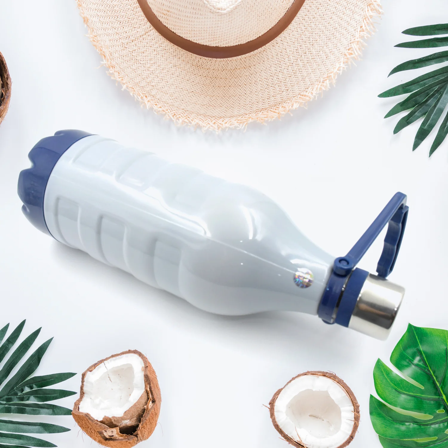 Insulated Water Bottle (1500ml) Leakproof, BPA-Free, Handle & Strap (Sports) - Image 4