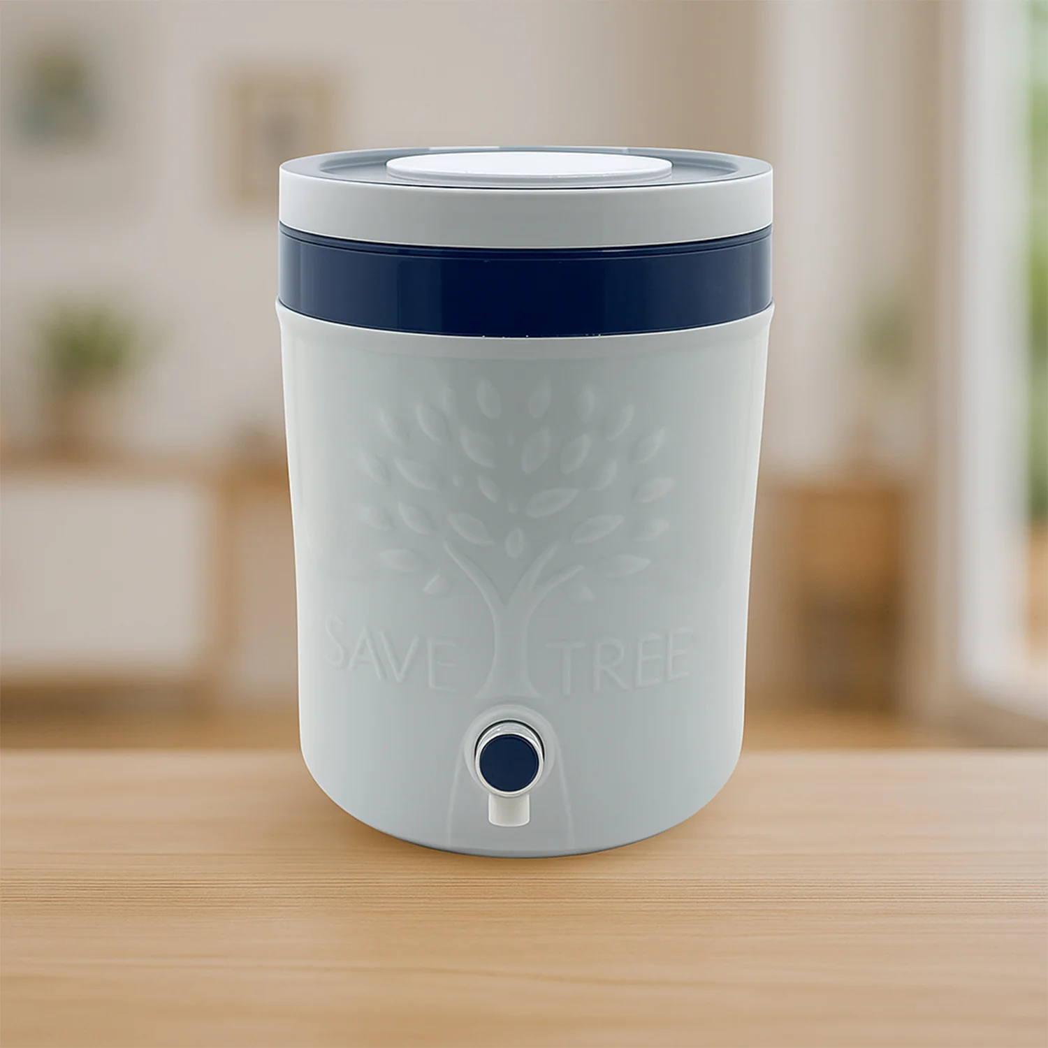 Insulated Water Jug with Tap (5000ml): Leakproof, Travel Cooler