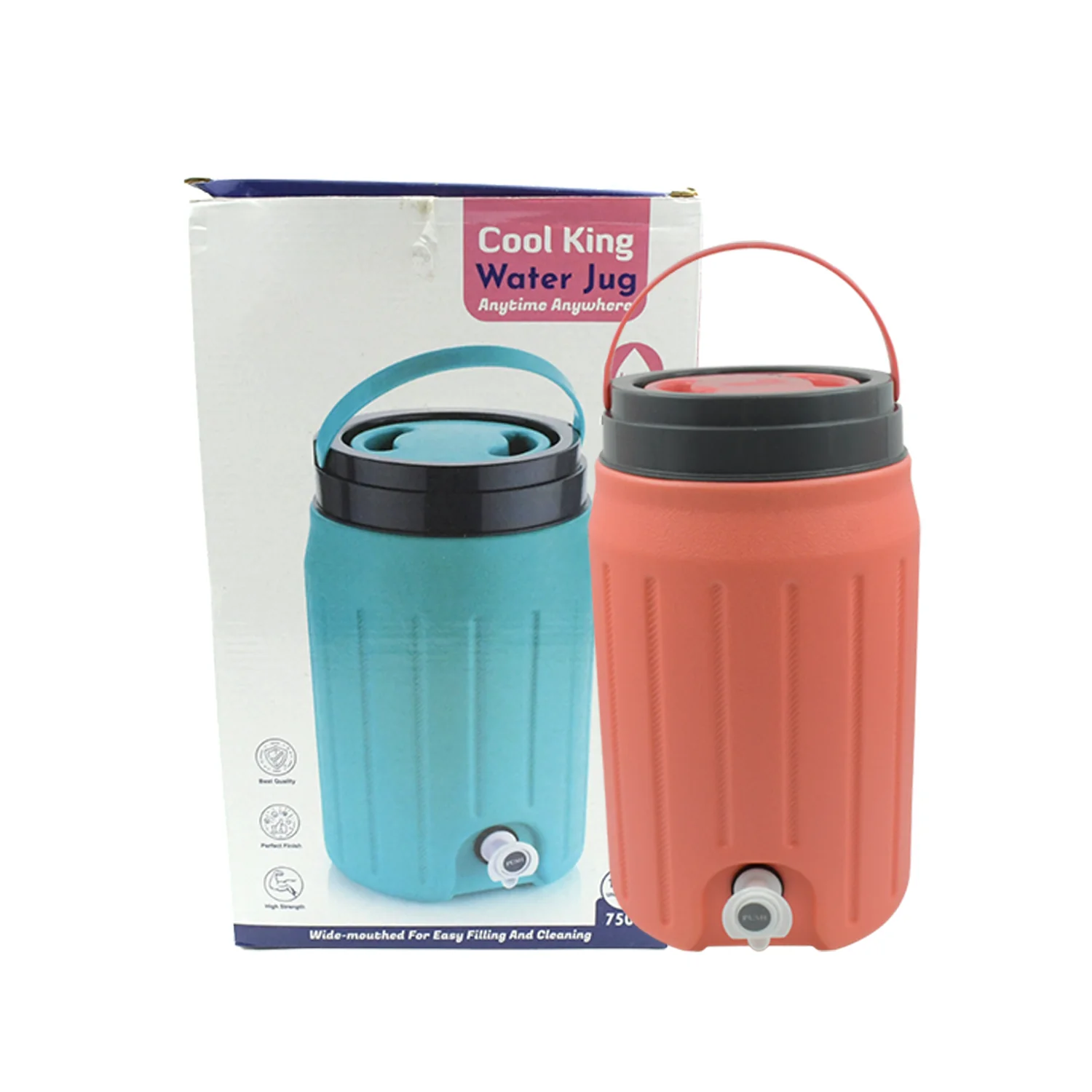 Insulated Water Jug with Tap (5700ml): Leakproof, Travel Cooler - Image 5